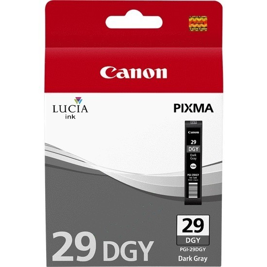 Original Druckerpatrone Canon Pixma Pro 1 (4870B001 / PGI-29DGY) Dunkel Grau