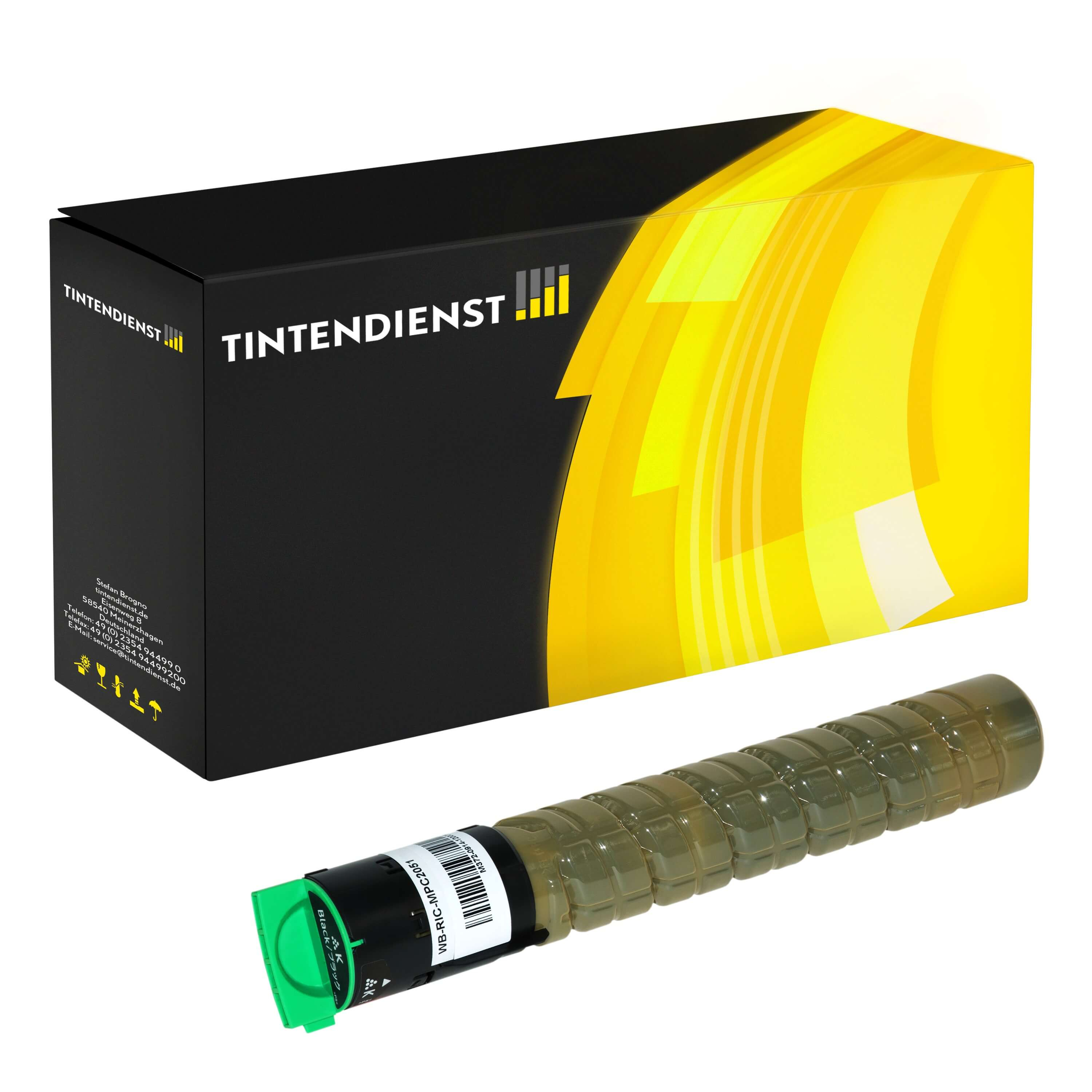 Toner kompatibel für Ricoh Aficio MP C 2551 (842061 / TYPEMPC2551E) Schwarz
