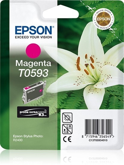 Original Druckerpatrone Epson T0593 / C13T05934010 Magenta