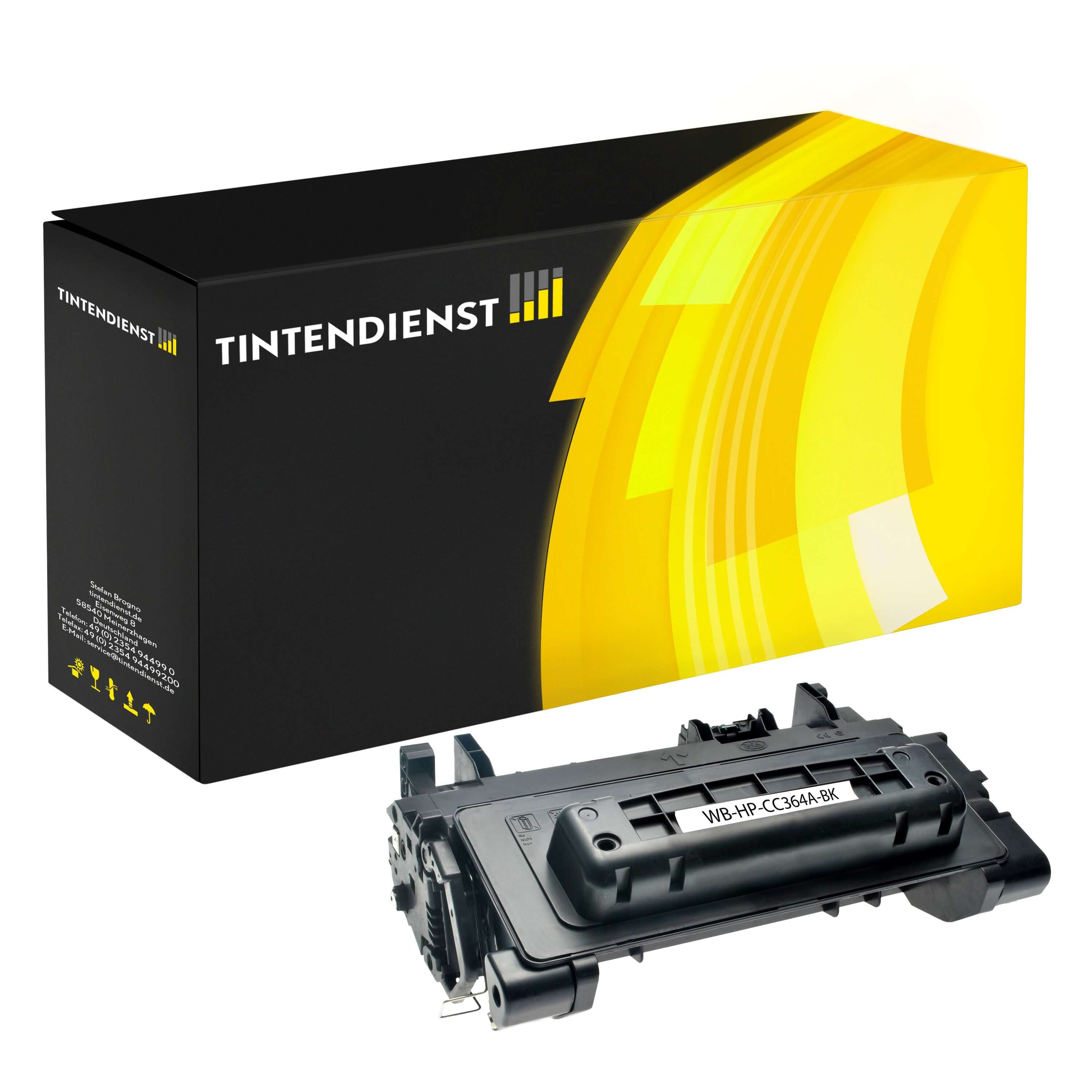 Toner kompatibel für HP LaserJet P 4515 xm (CC364A / 64A) Schwarz
