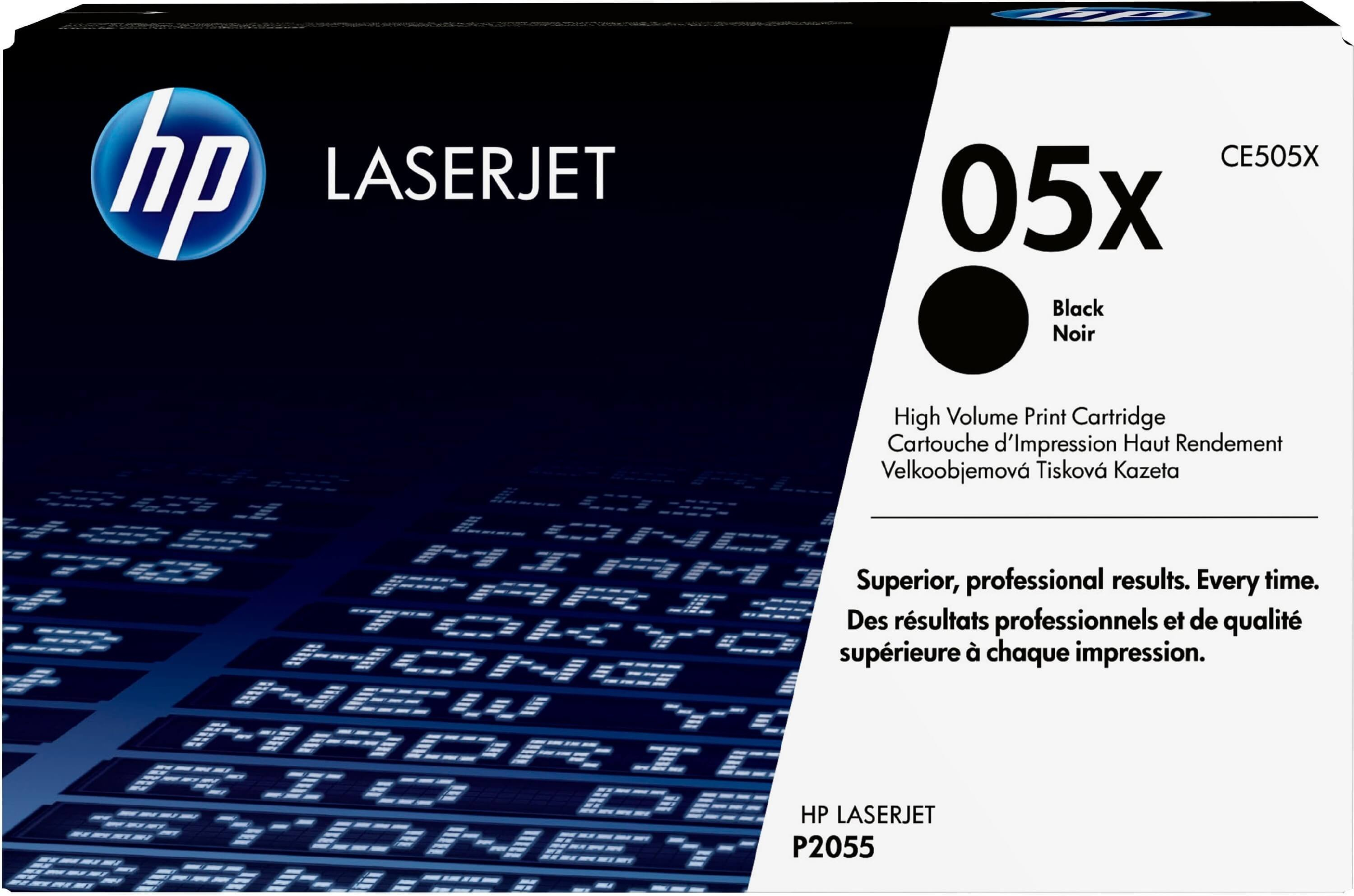 Original Toner HP LaserJet P 2050 Series (CE505X / 05X) Schwarz