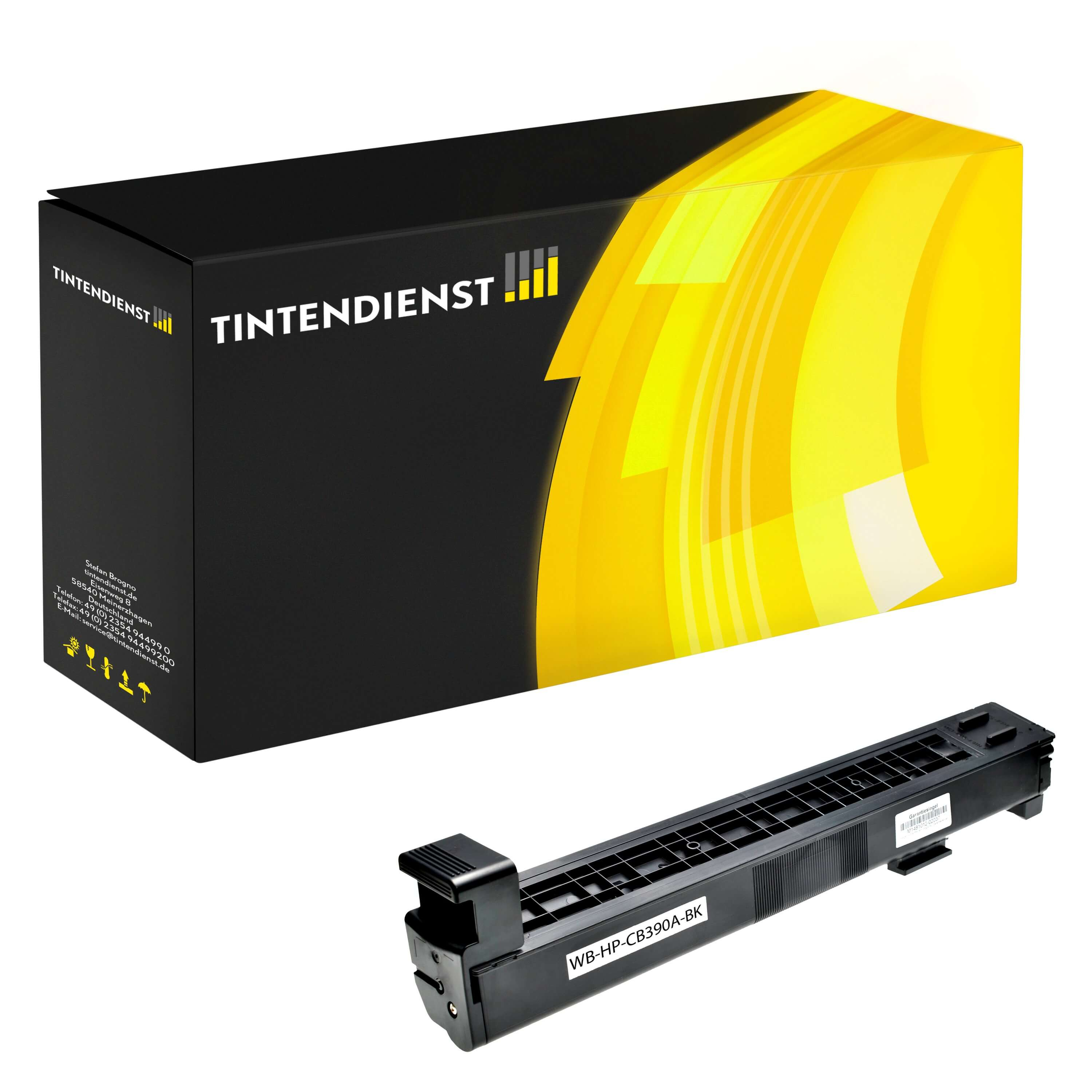Toner kompatibel für HP Color LaserJet CM 6040 X MFP (CB390A / 825A) Schwarz