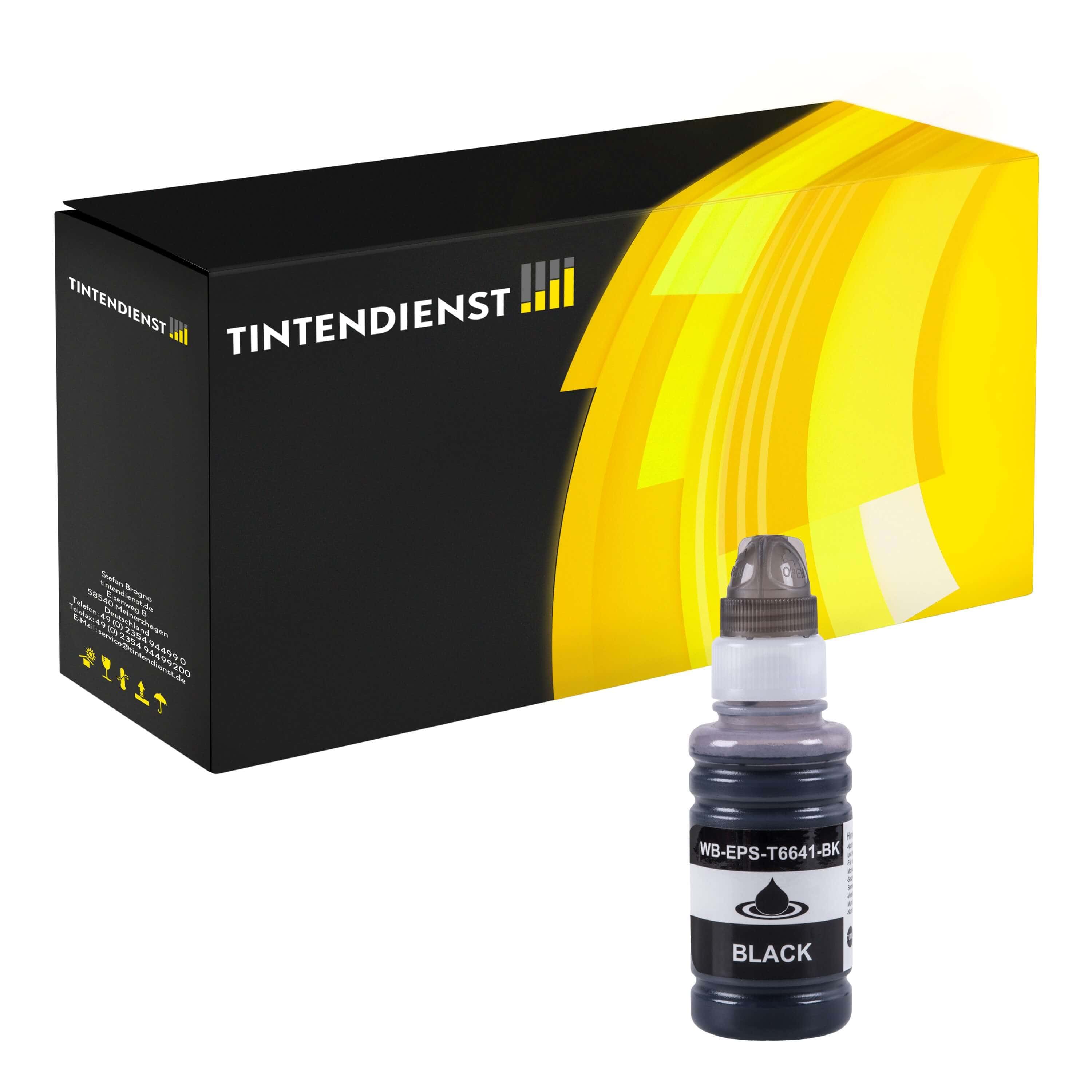 Tintentank kompatibel für Epson EcoTank ET-14000 (C13T664140 / 664) Schwarz