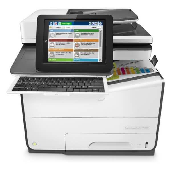 Ansicht eines HP PageWide Managed Color Flow MFP E 58650 z