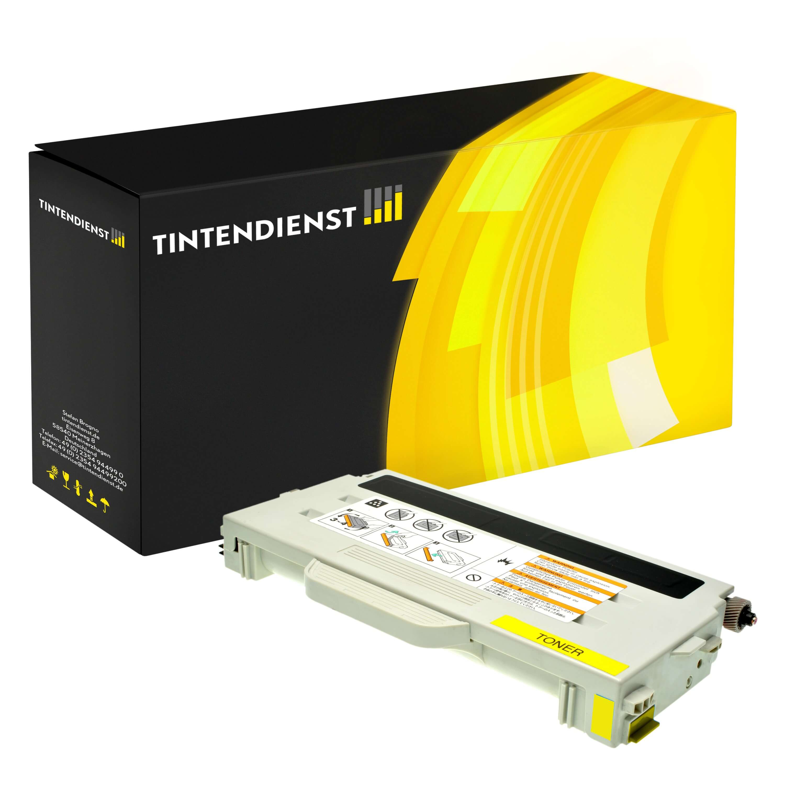 Toner kompatibel für Brother HL-2700 CN (TN-04Y) Gelb