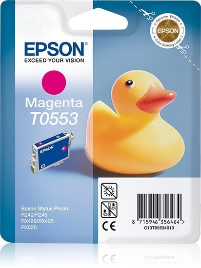 Original Druckerpatrone Epson C13T05534010 / T0553 Magenta