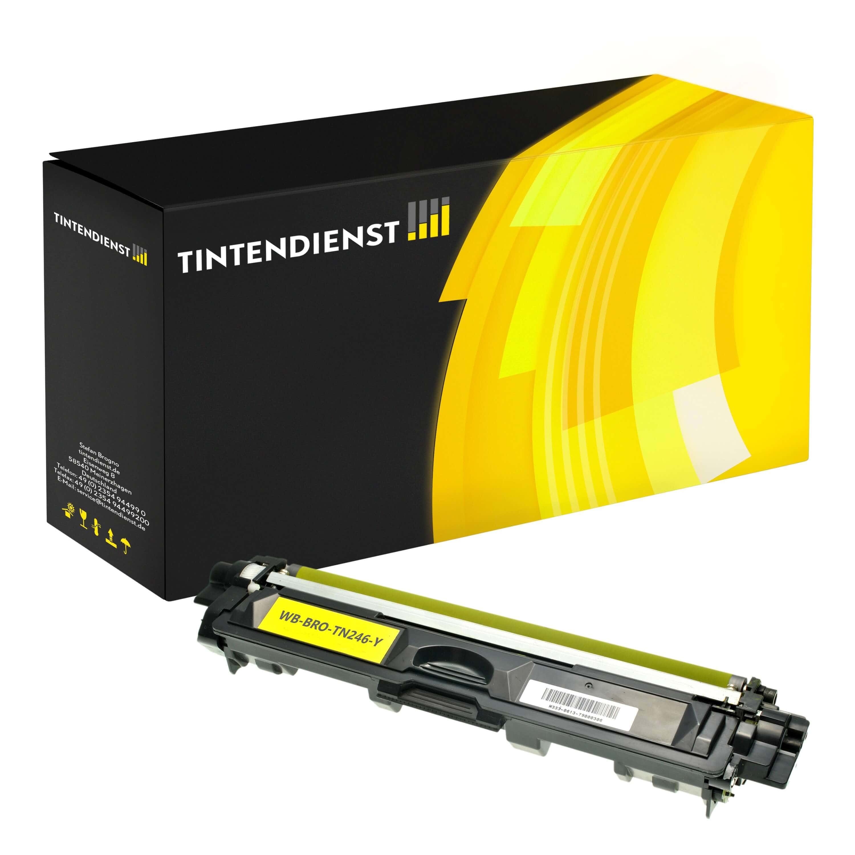 Toner kompatibel für Brother HL-3152 CDW (TN-246Y) Gelb