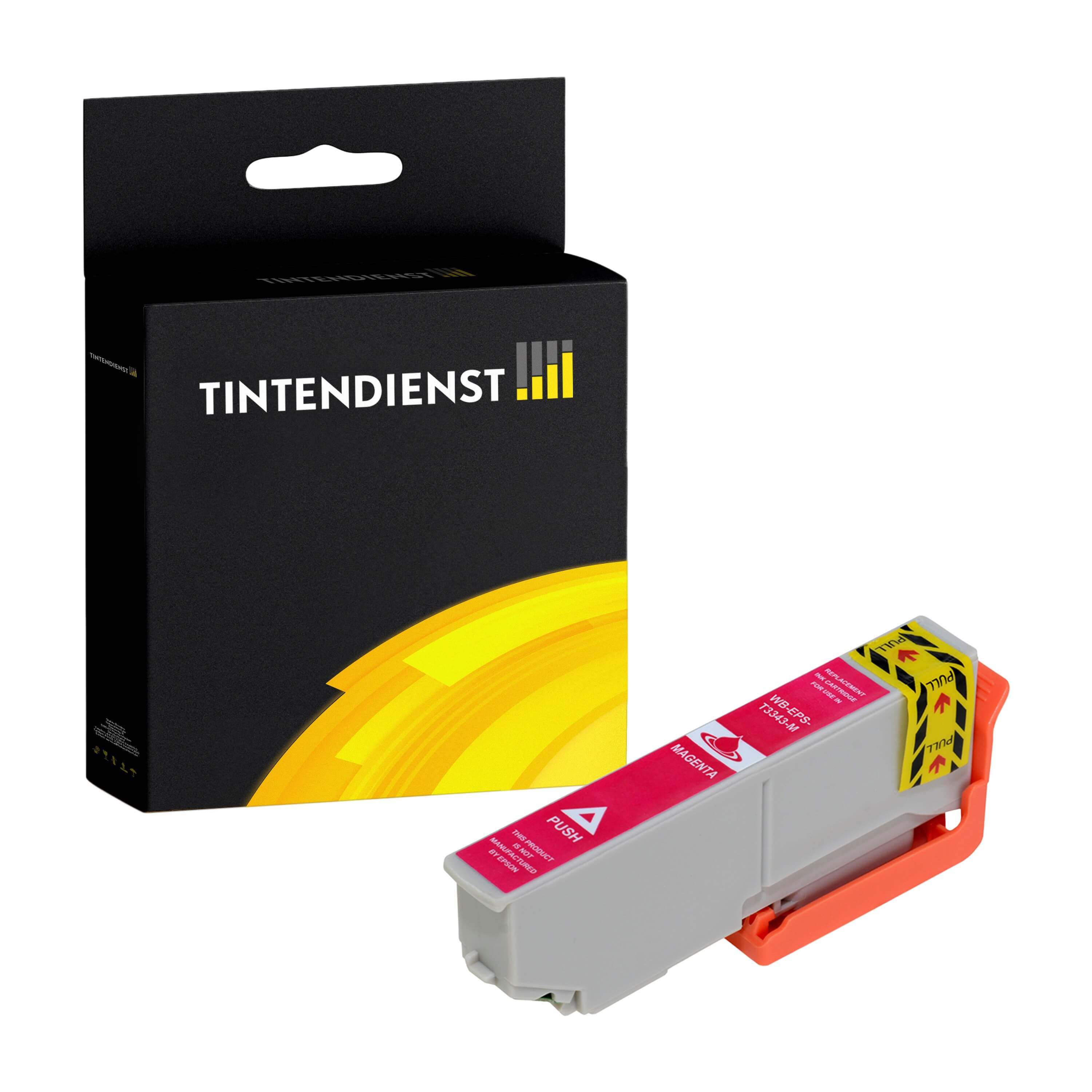 Druckerpatrone kompatibel für Epson Expression Premium XP-830 (C13T33434010 / 33) Magenta