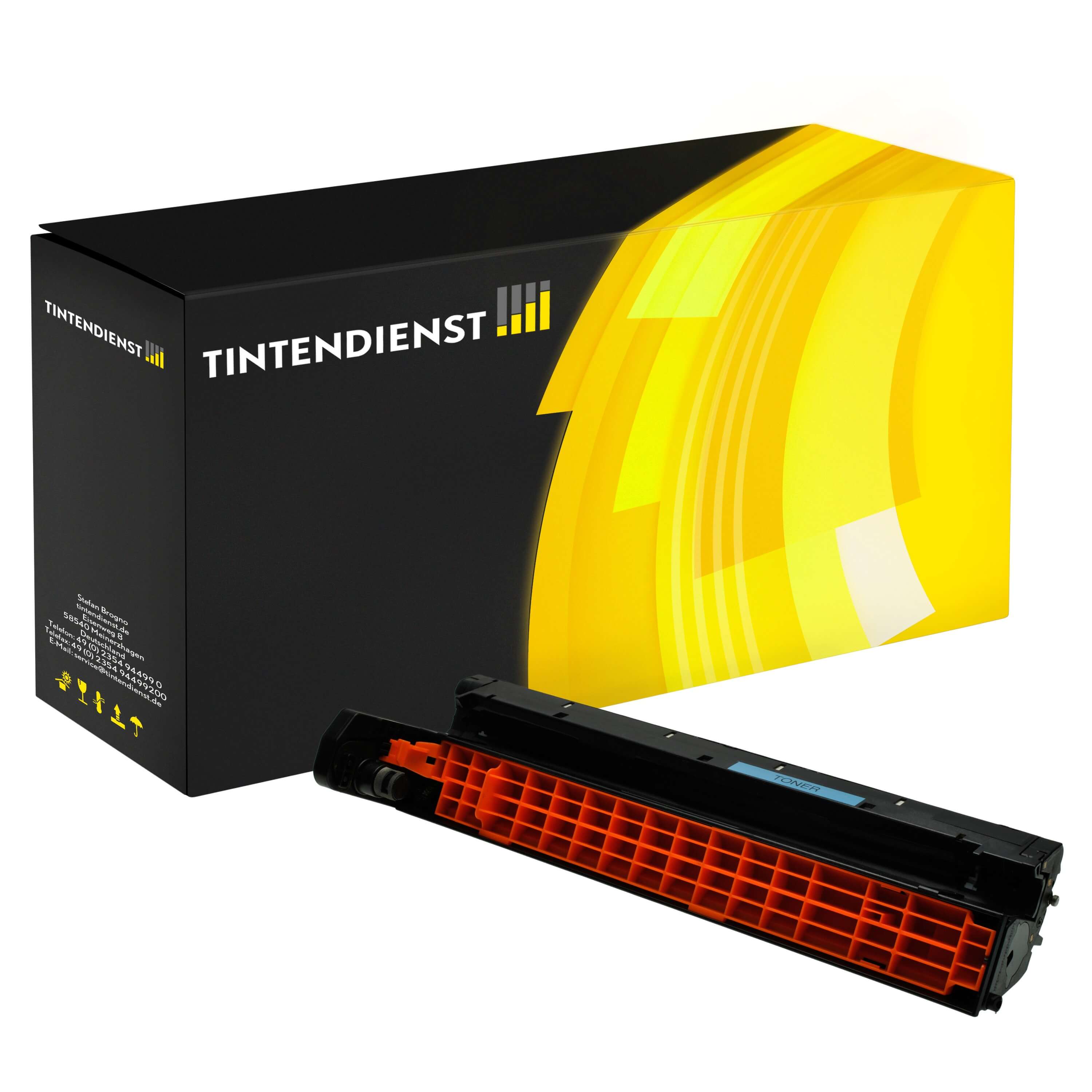 Trommel kompatibel für OKI C 8600 CDTN (43449015) Cyan