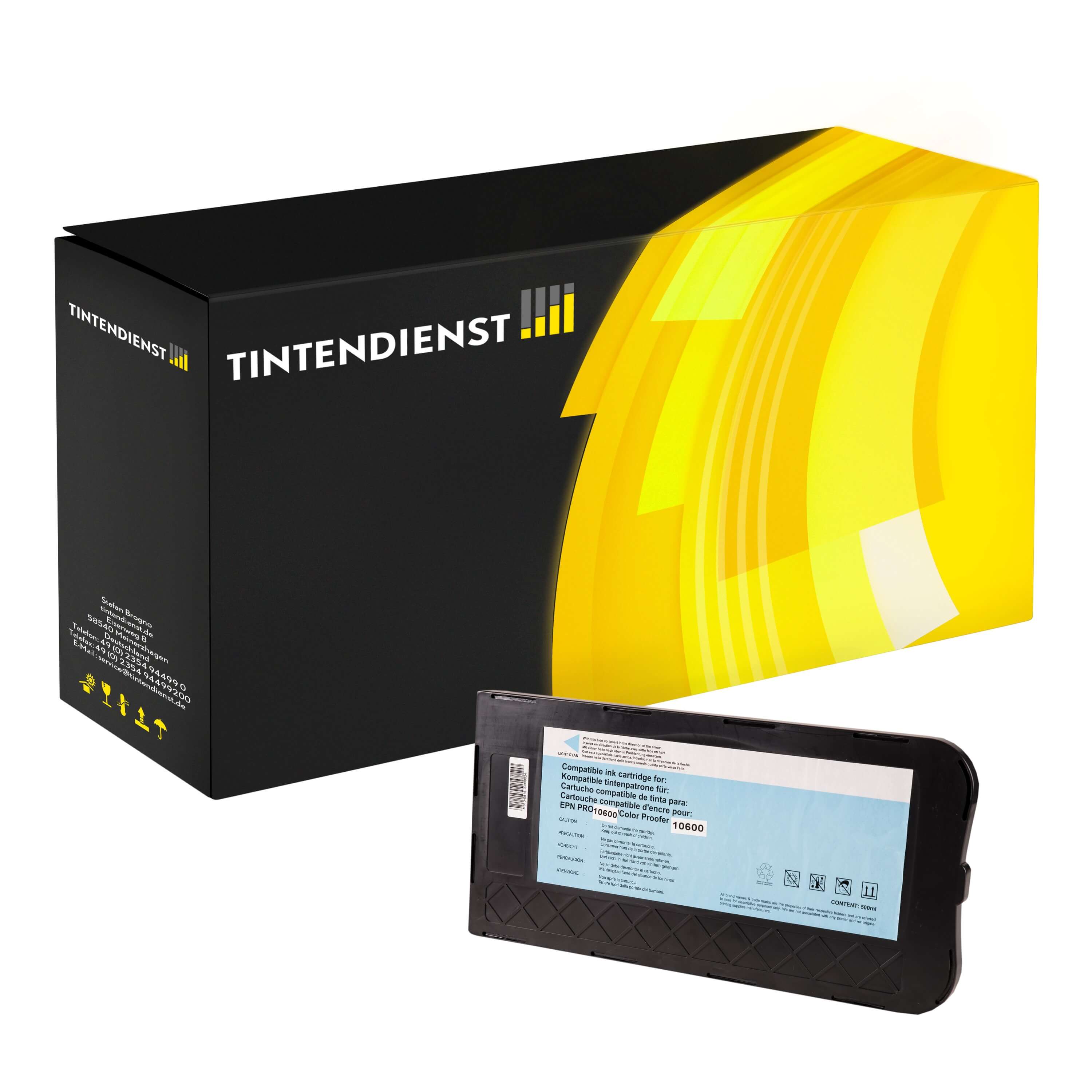 Druckerpatrone kompatibel für Epson Stylus Pro 10600 (C13T549500 / T5495) Photo Cyan
