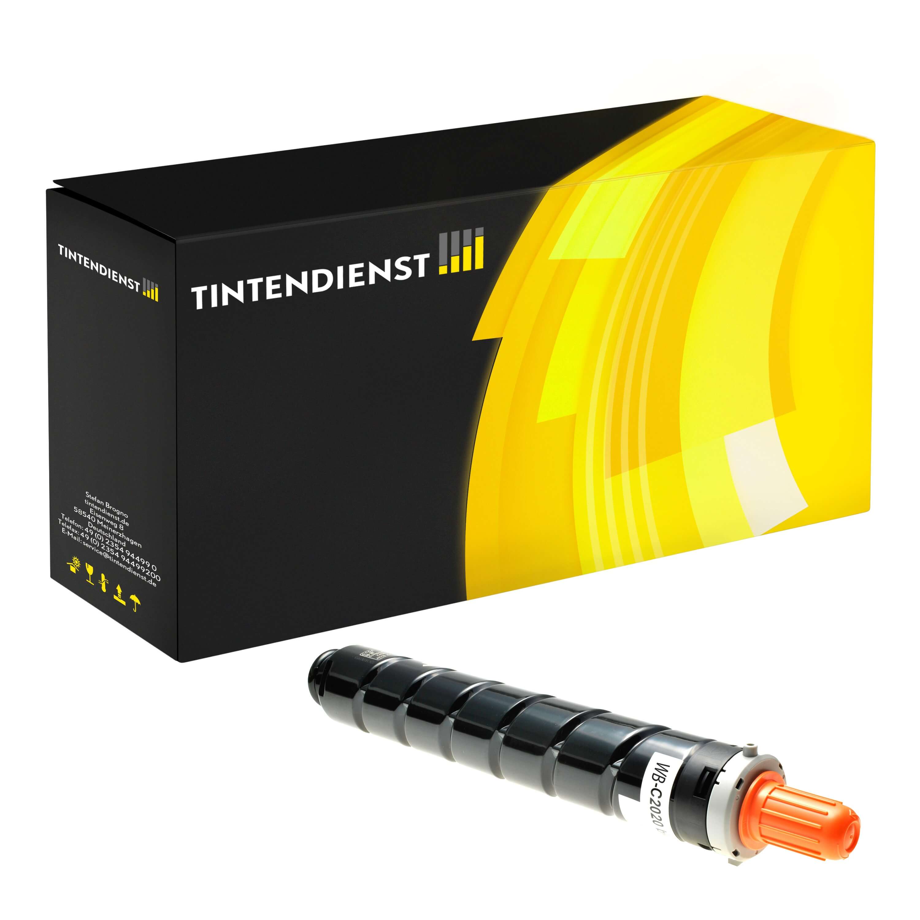 Toner kompatibel für Canon IR-C 2230 i (3782B002 / C-EXV34) Schwarz