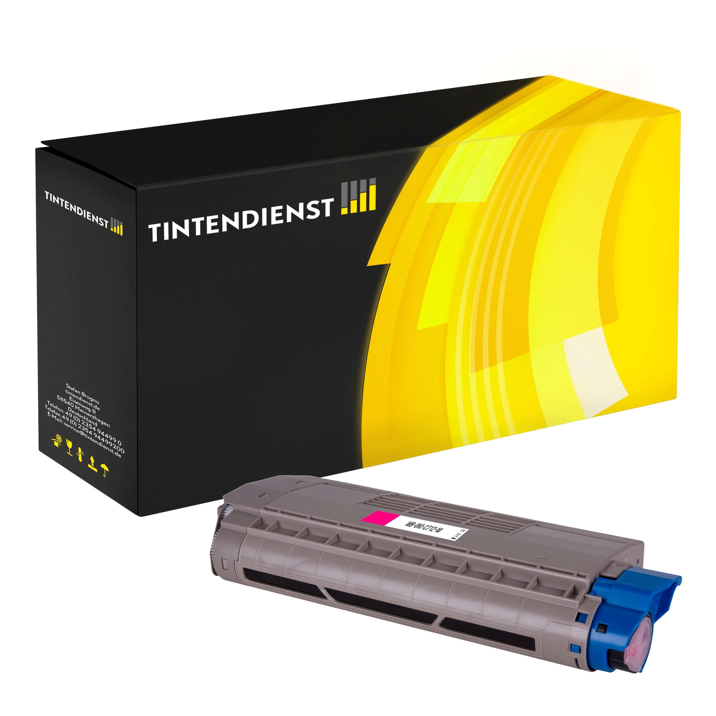 Toner kompatibel für OKI 46507614 Magenta