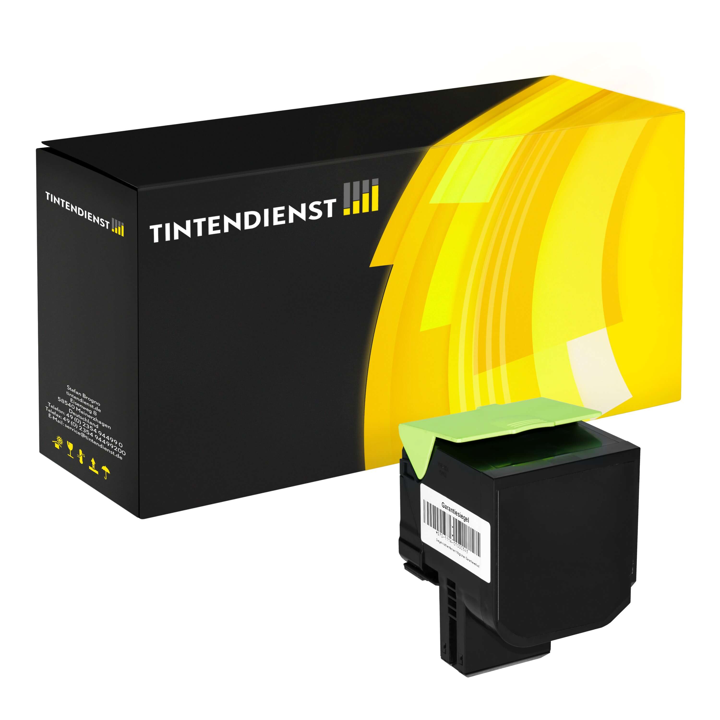 Toner kompatibel für Lexmark CX 510 dhe (80C0X10 / 800X1) Schwarz