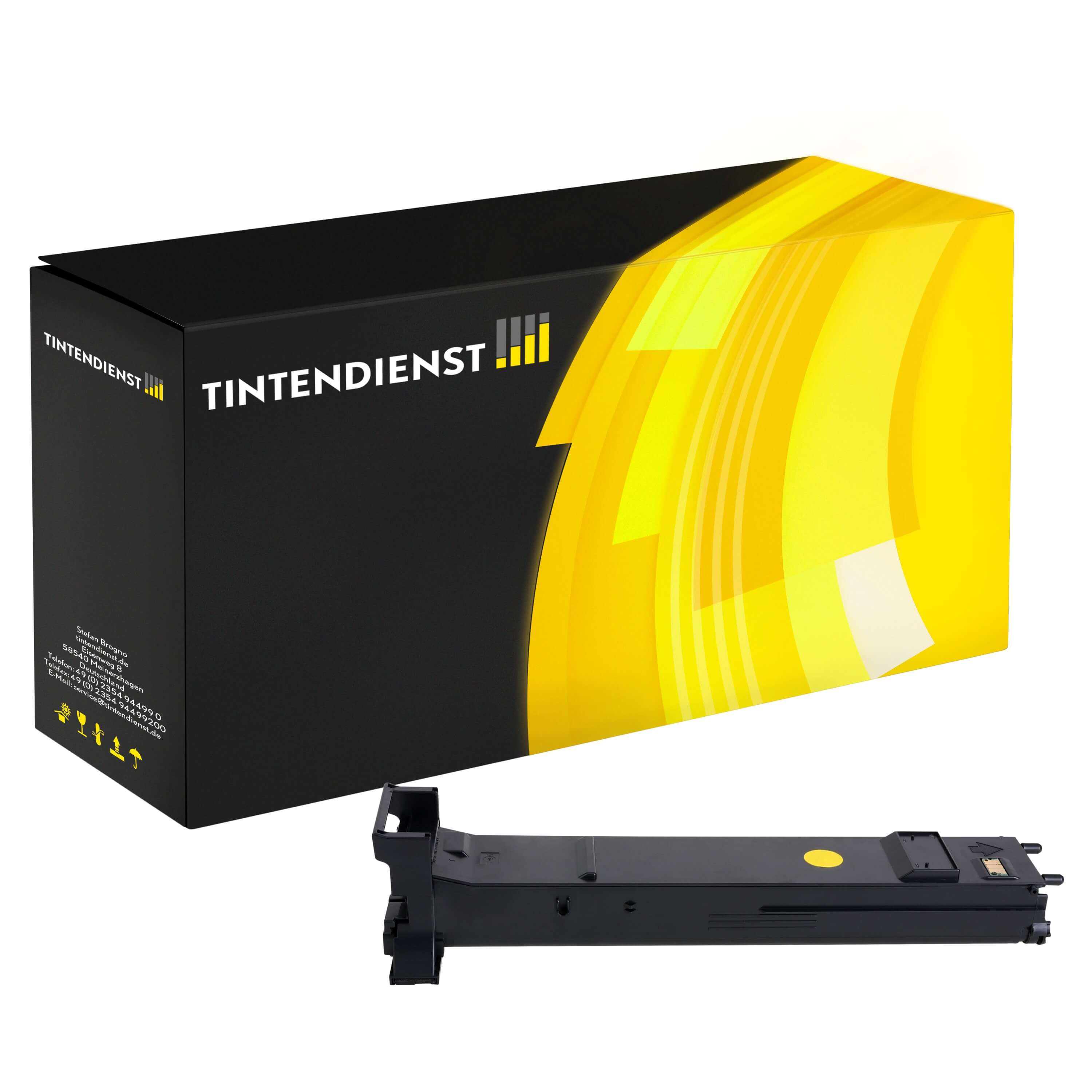 Toner kompatibel für Konica Minolta Bizhub C 20 P (A0DK253 / TN-318Y) Gelb