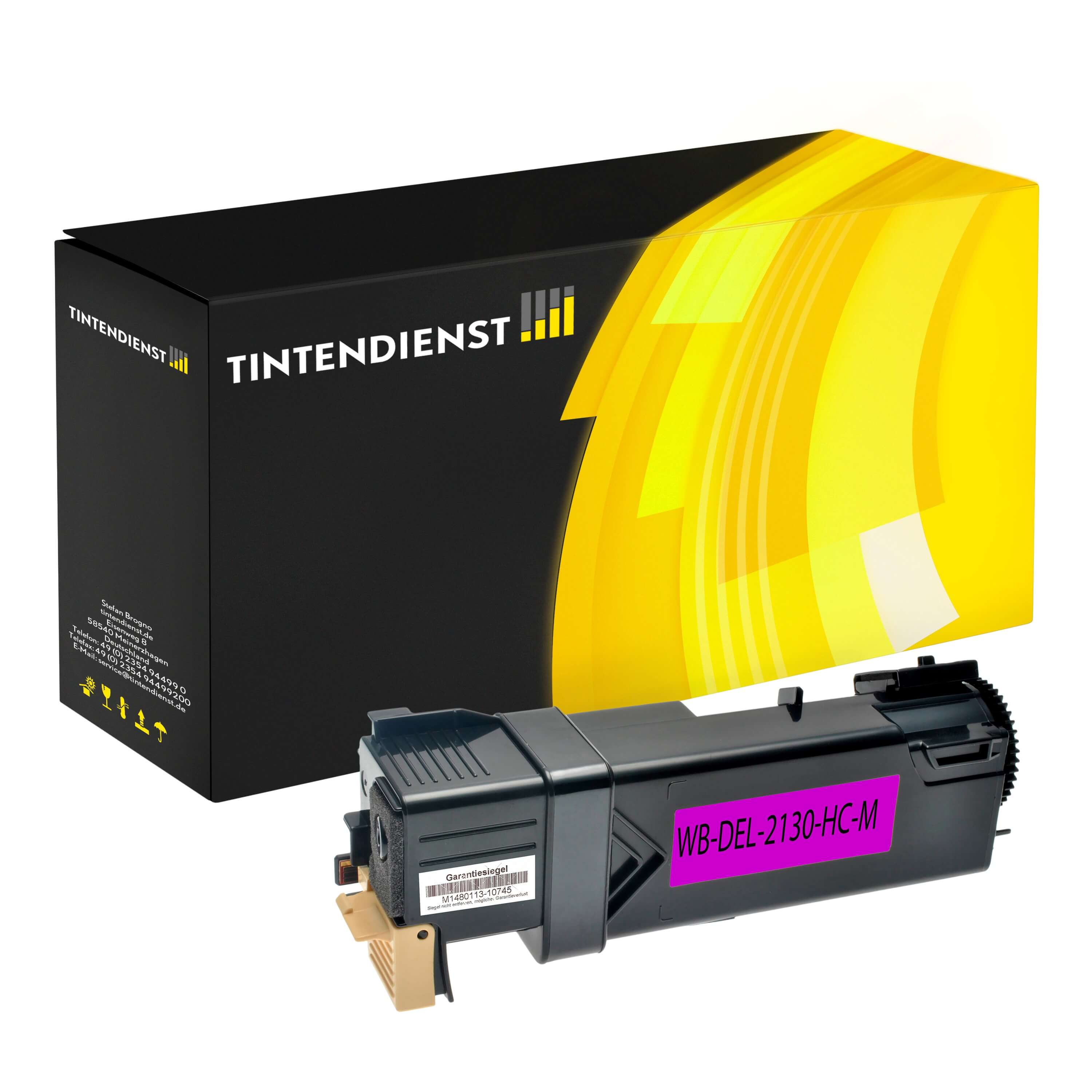 Toner kompatibel für Dell 2130 cn (593-10315 / FM067) Magenta