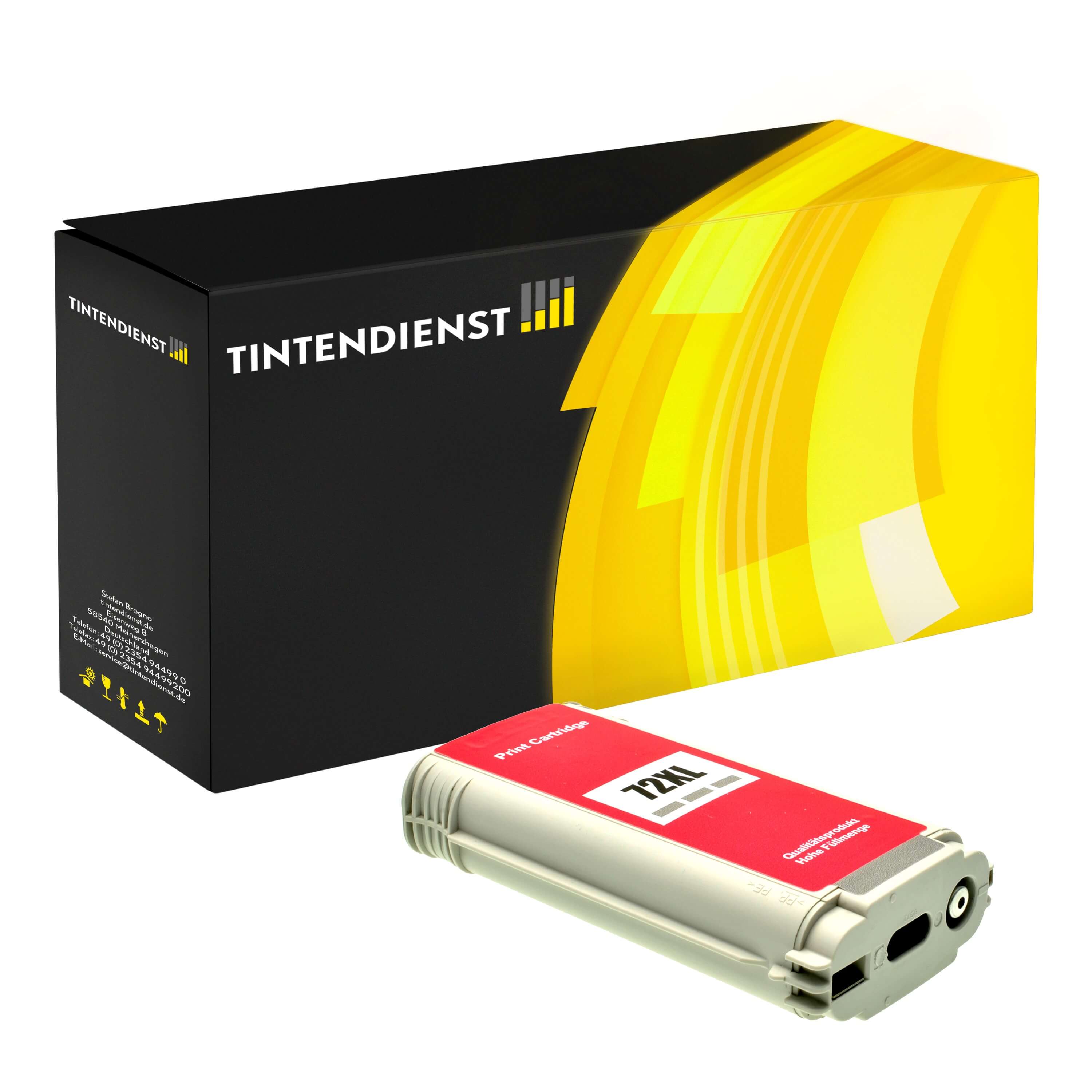 Druckerpatrone kompatibel für HP DesignJet T 2300 eMFP (C9374A / 72) Grau