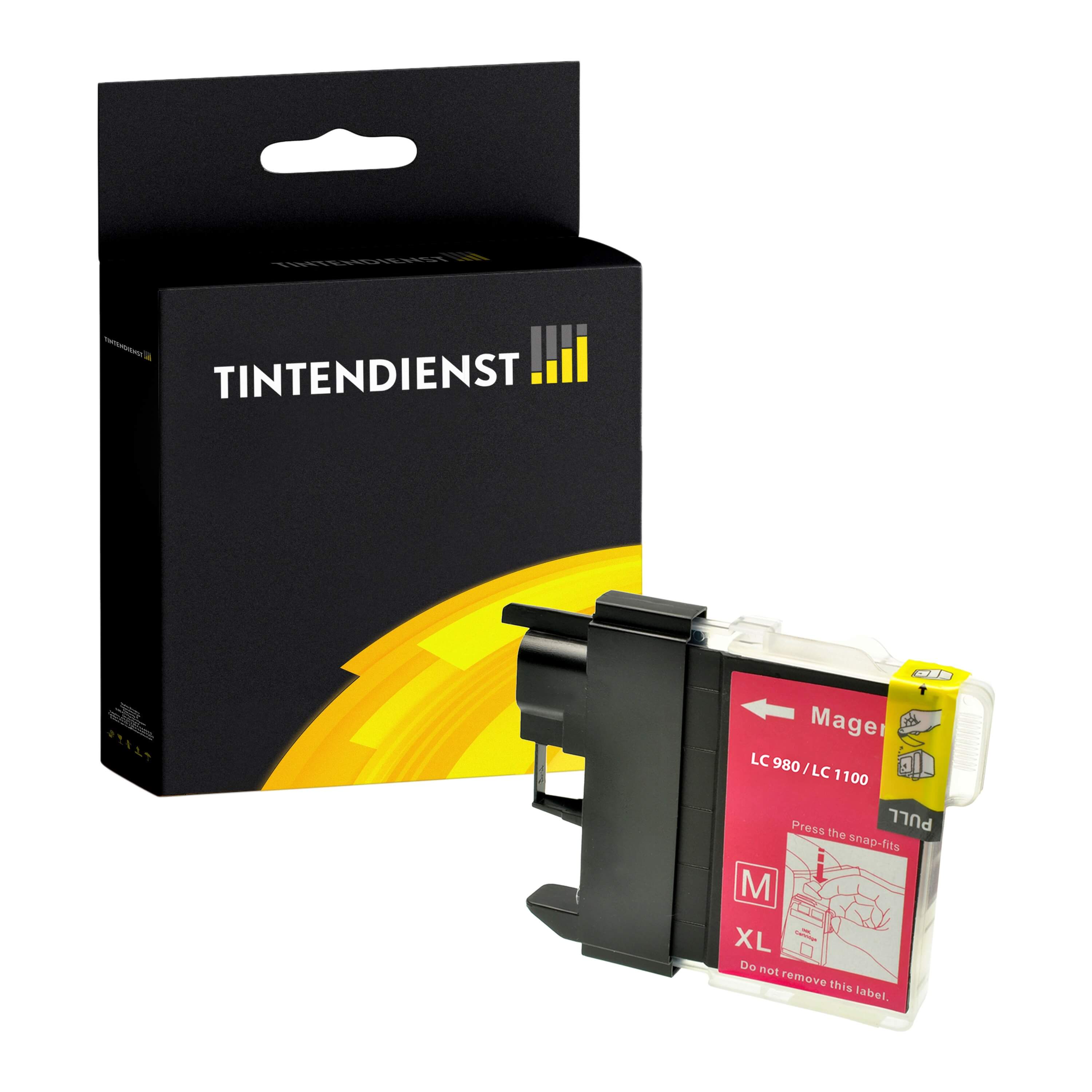 Druckerpatrone kompatibel für Brother LC-1100M Magenta
