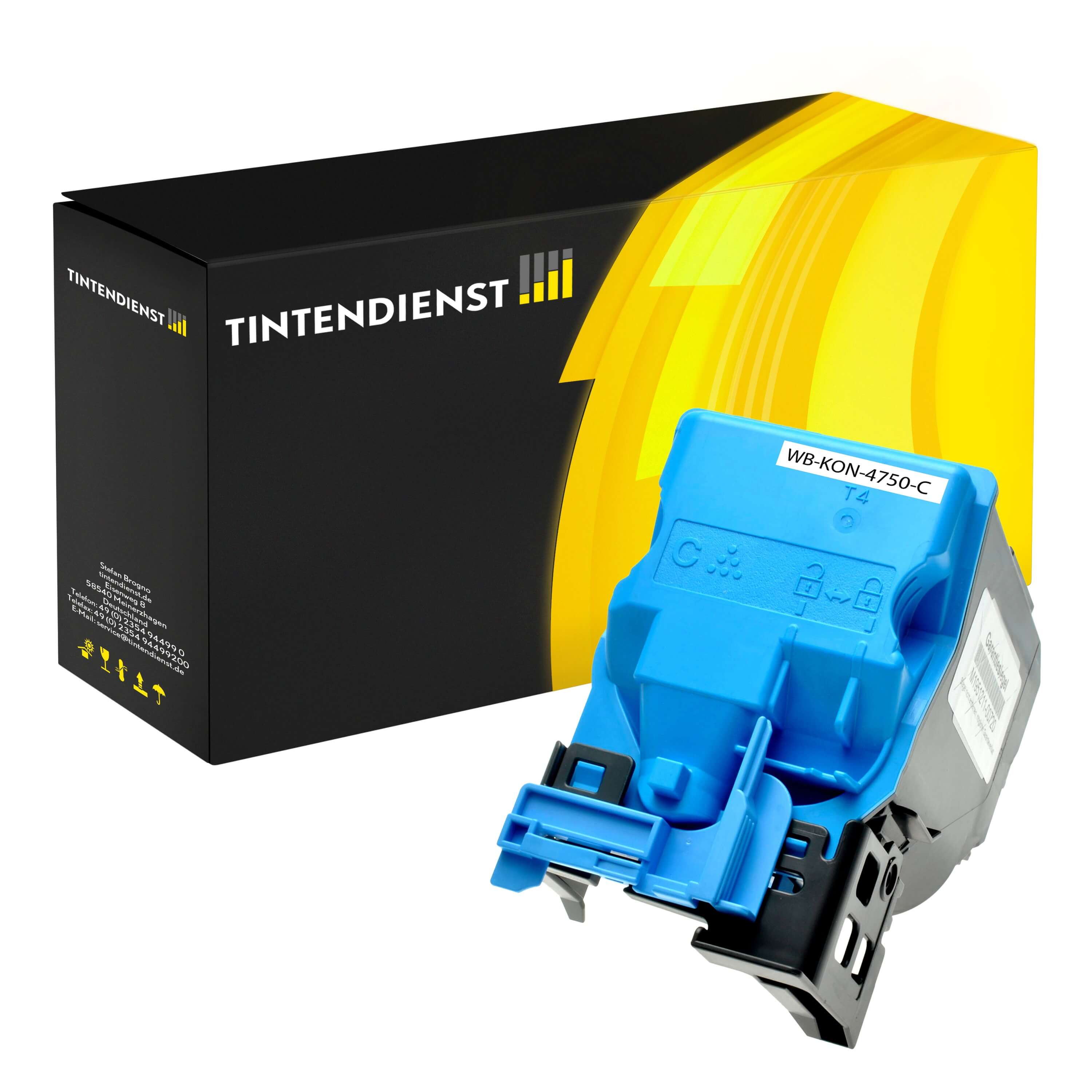 Toner kompatibel für Konica Minolta TNP-18C / A0X5450 Cyan