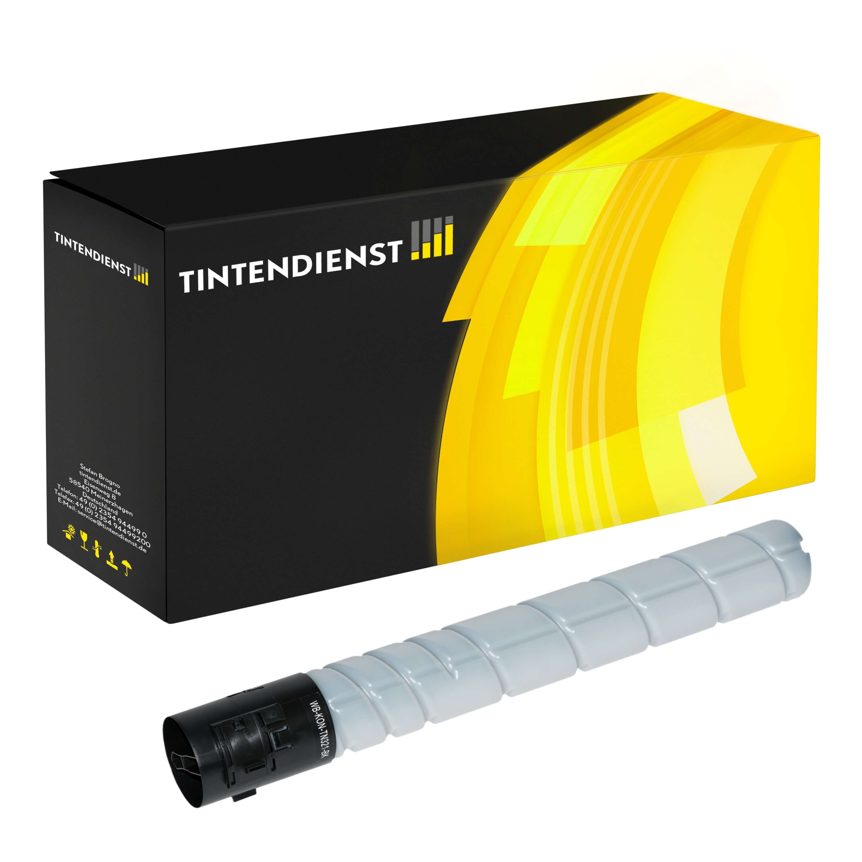 Toner kompatibel für Konica Minolta Bizhub C 284 (A33K150 / TN-321K) Schwarz