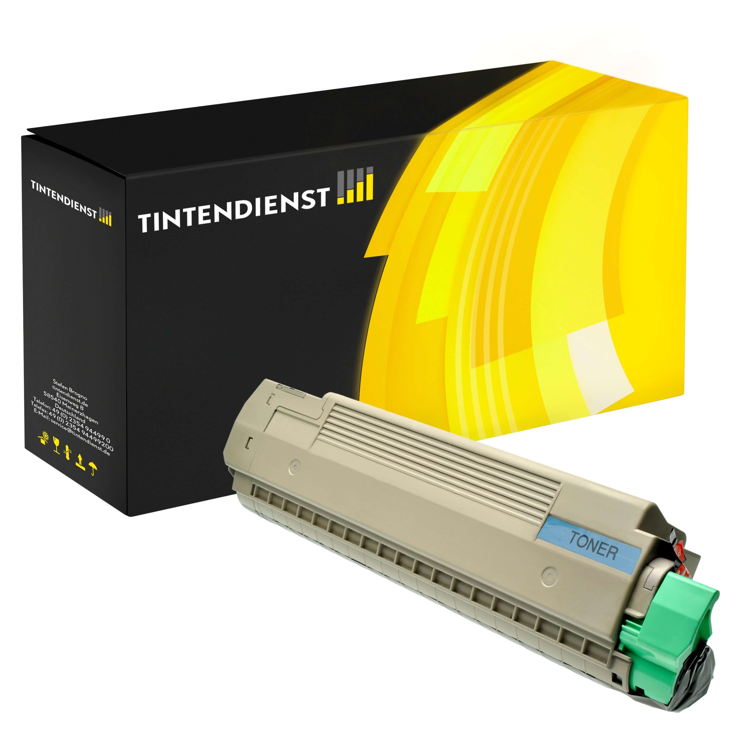 Toner kompatibel für OKI C 810 CDTN (44059107) Cyan