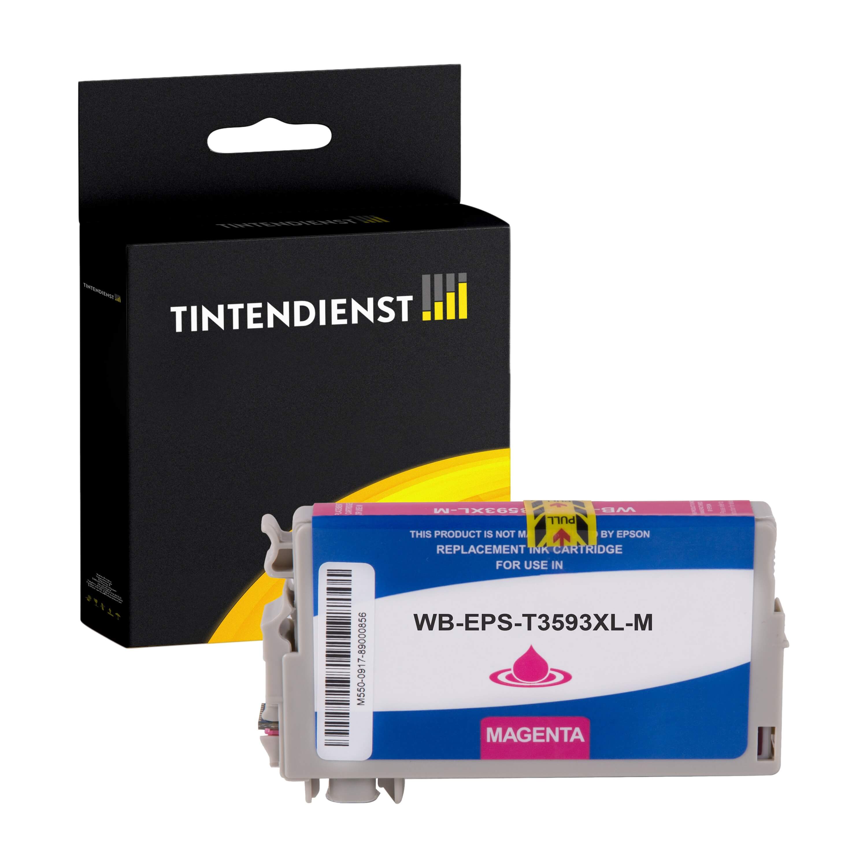 Druckerpatrone kompatibel für Epson Workforce Pro WF-4720 DWF (C13T35934010 / 35XL) Magenta