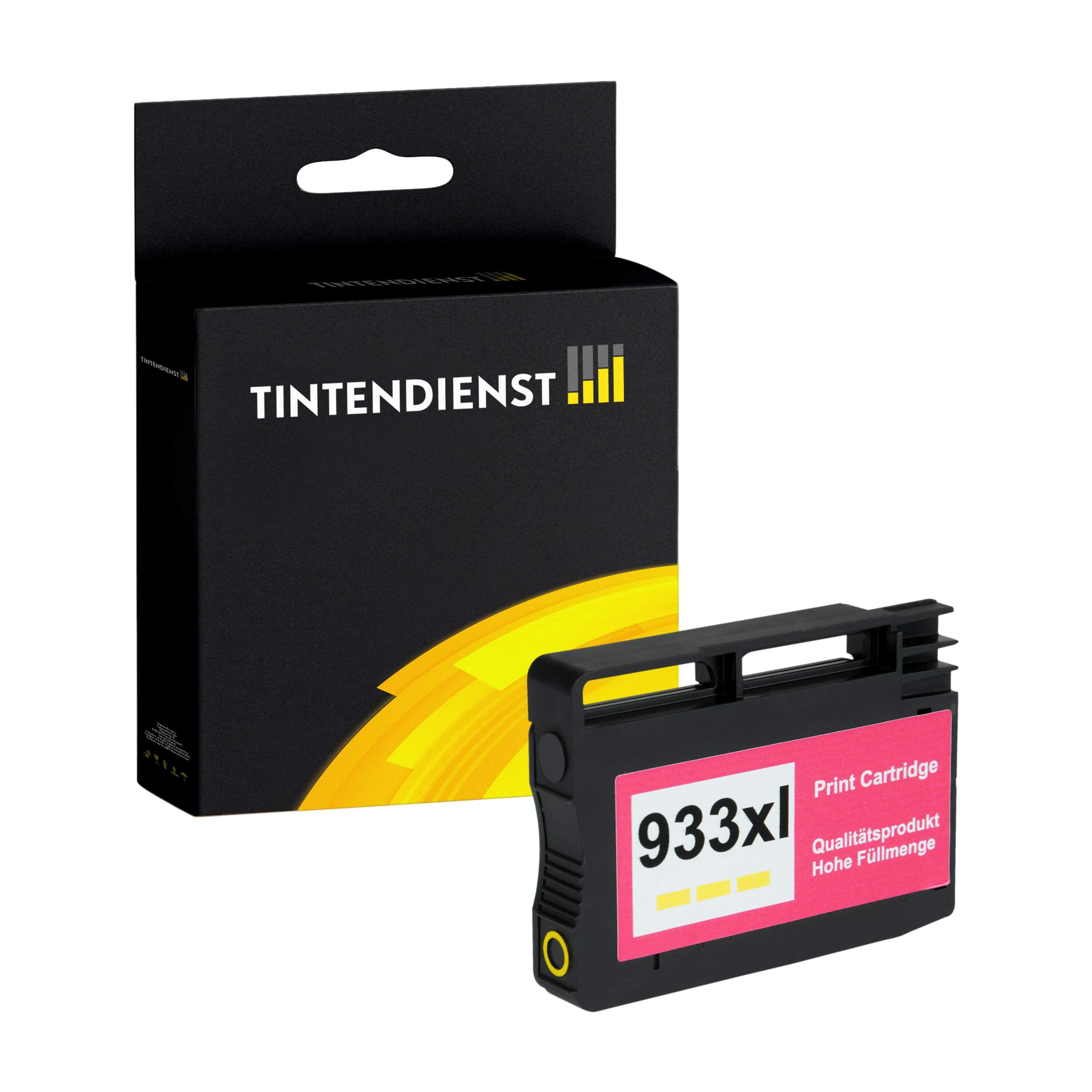 Druckerpatrone kompatibel für HP 933XL / CN056AE Gelb