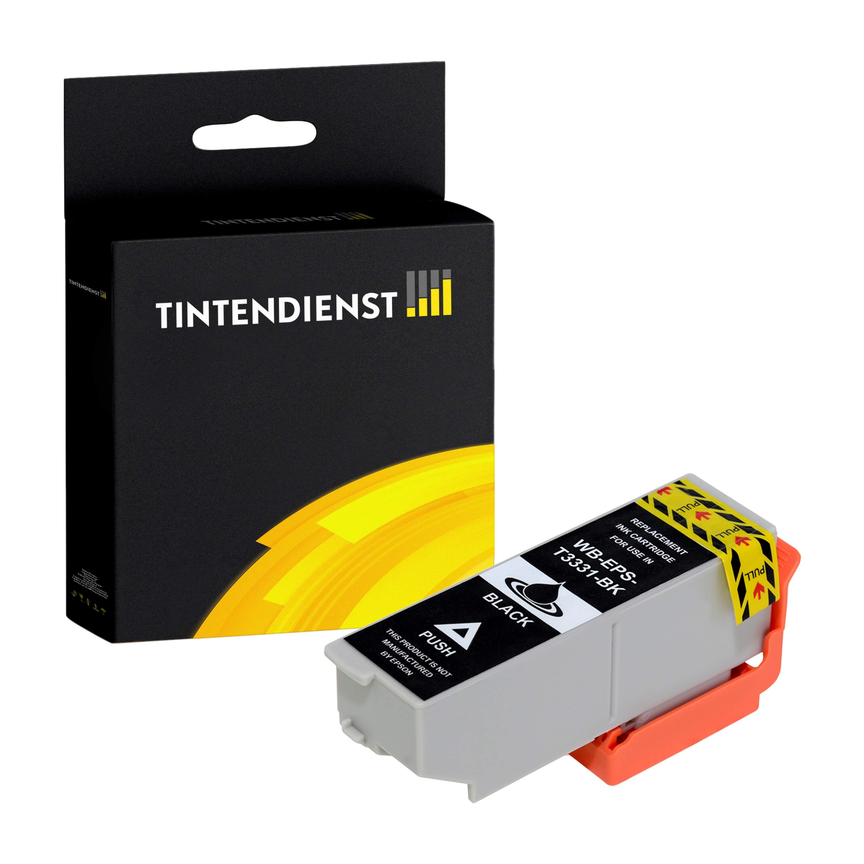 Druckerpatrone kompatibel für Epson Expression Premium XP-640 (C13T33314010 / 33) Schwarz