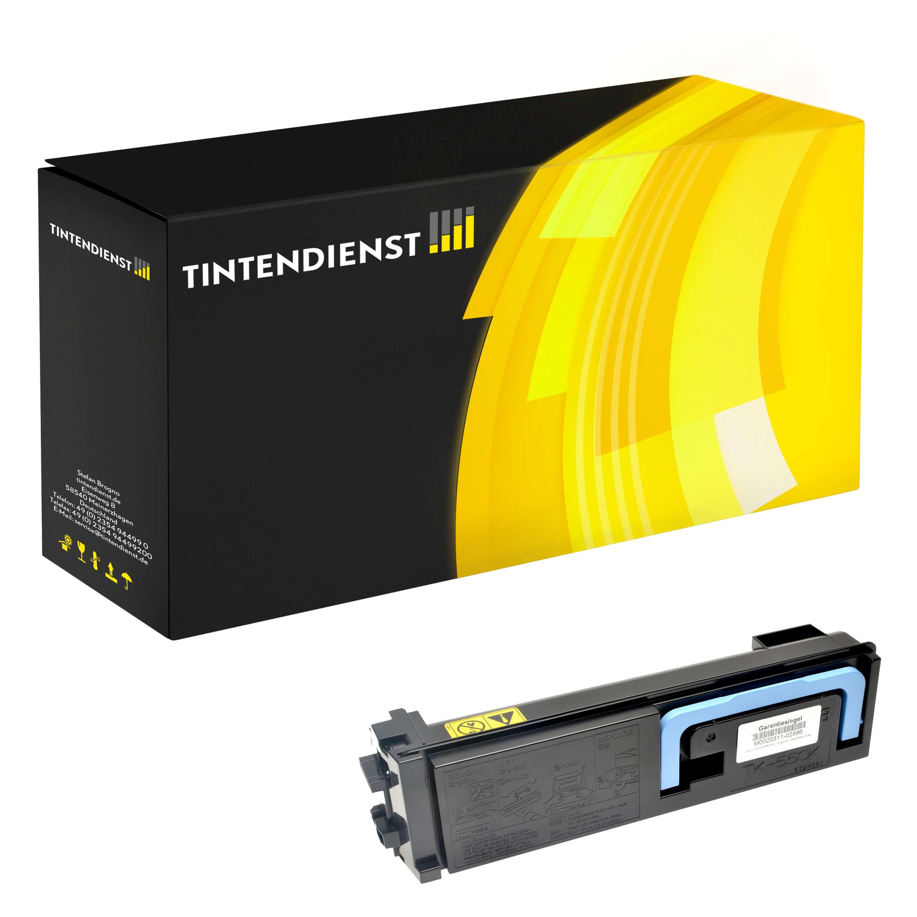 Toner kompatibel für Kyocera FS-C 5200 DN (1T02HM0EU0 / TK-550K) Schwarz