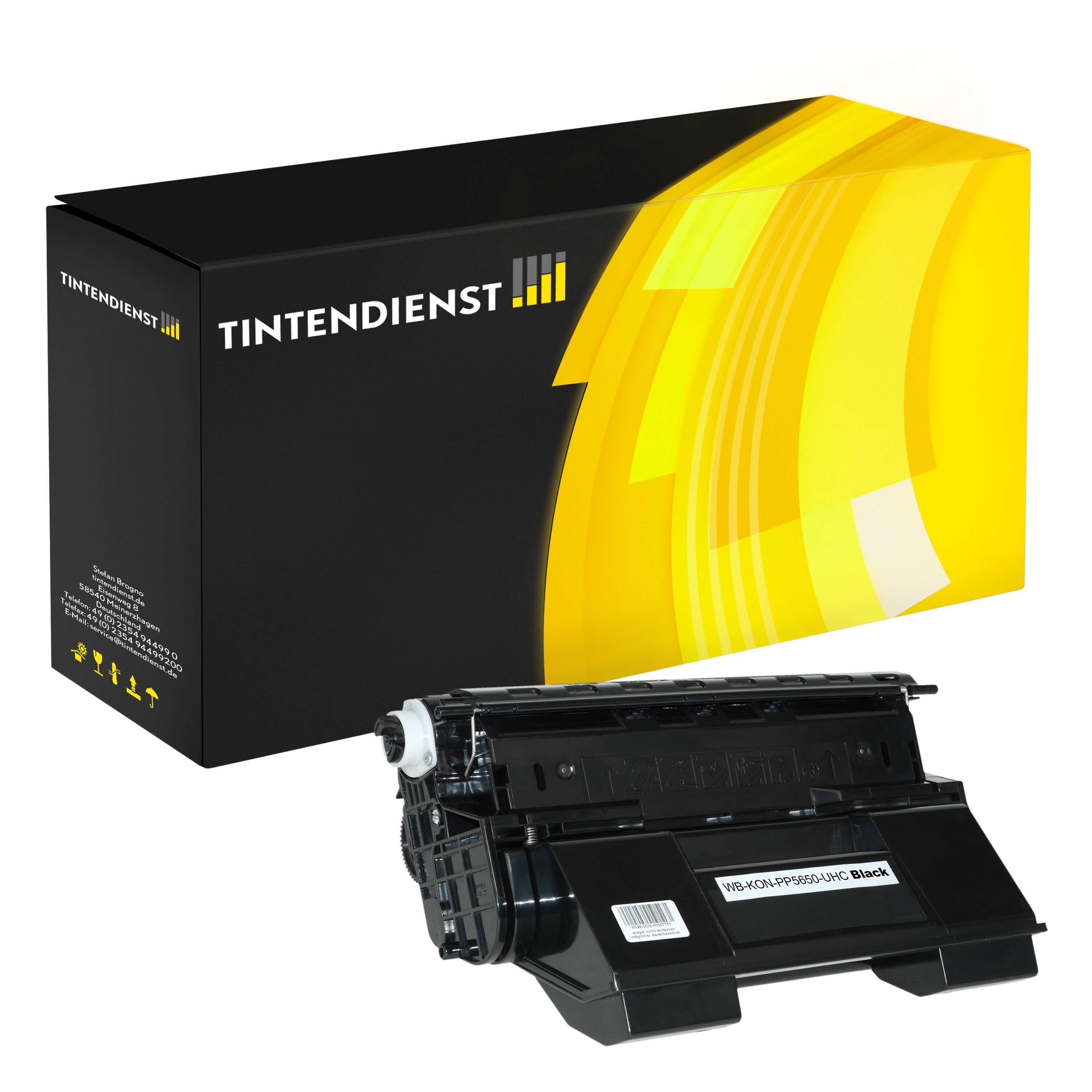 Toner kompatibel für Konica Minolta Pagepro 5650 EN (A0FP022) Schwarz