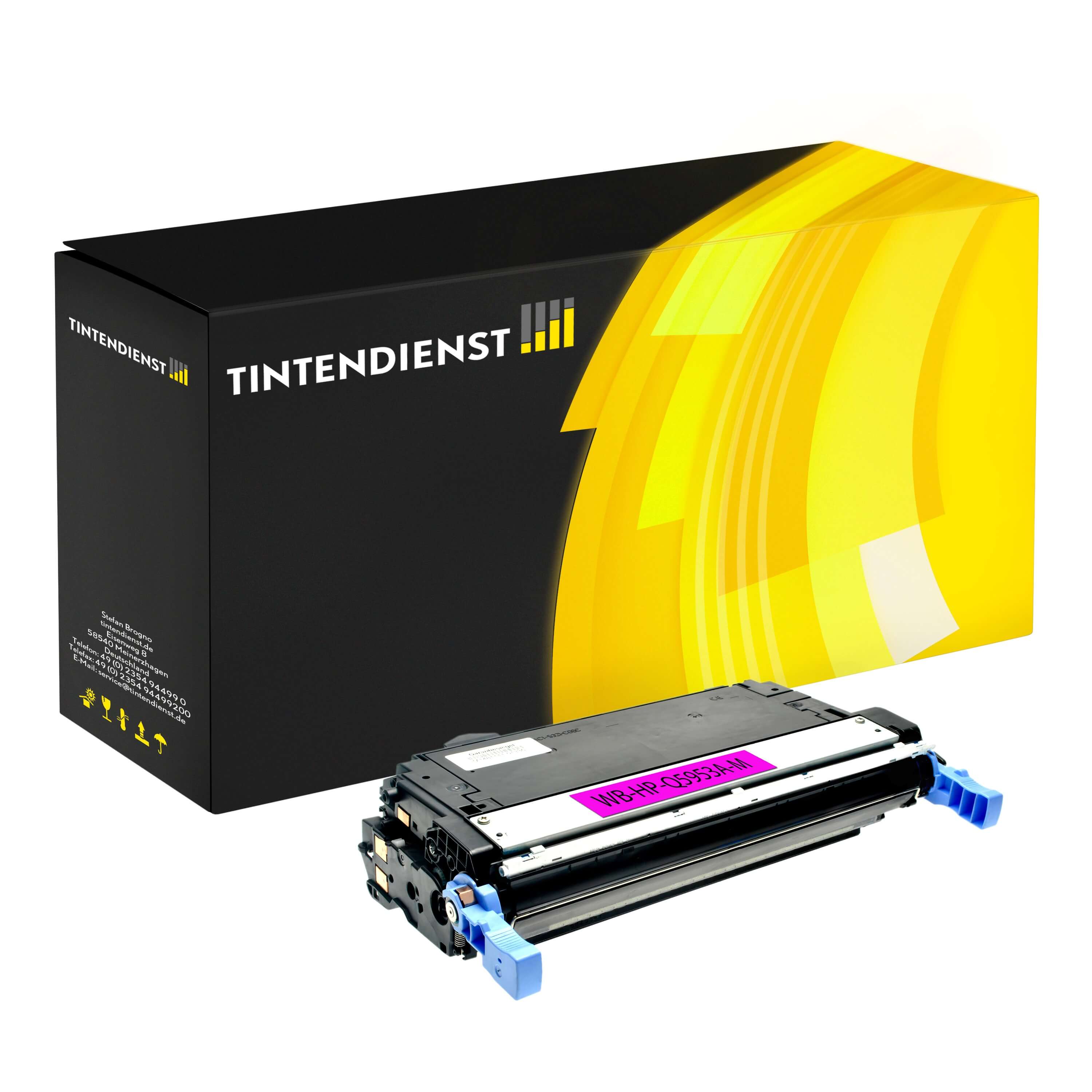 Toner kompatibel für HP Color LaserJet 4700 DTN (Q5953A / 643A) Magenta