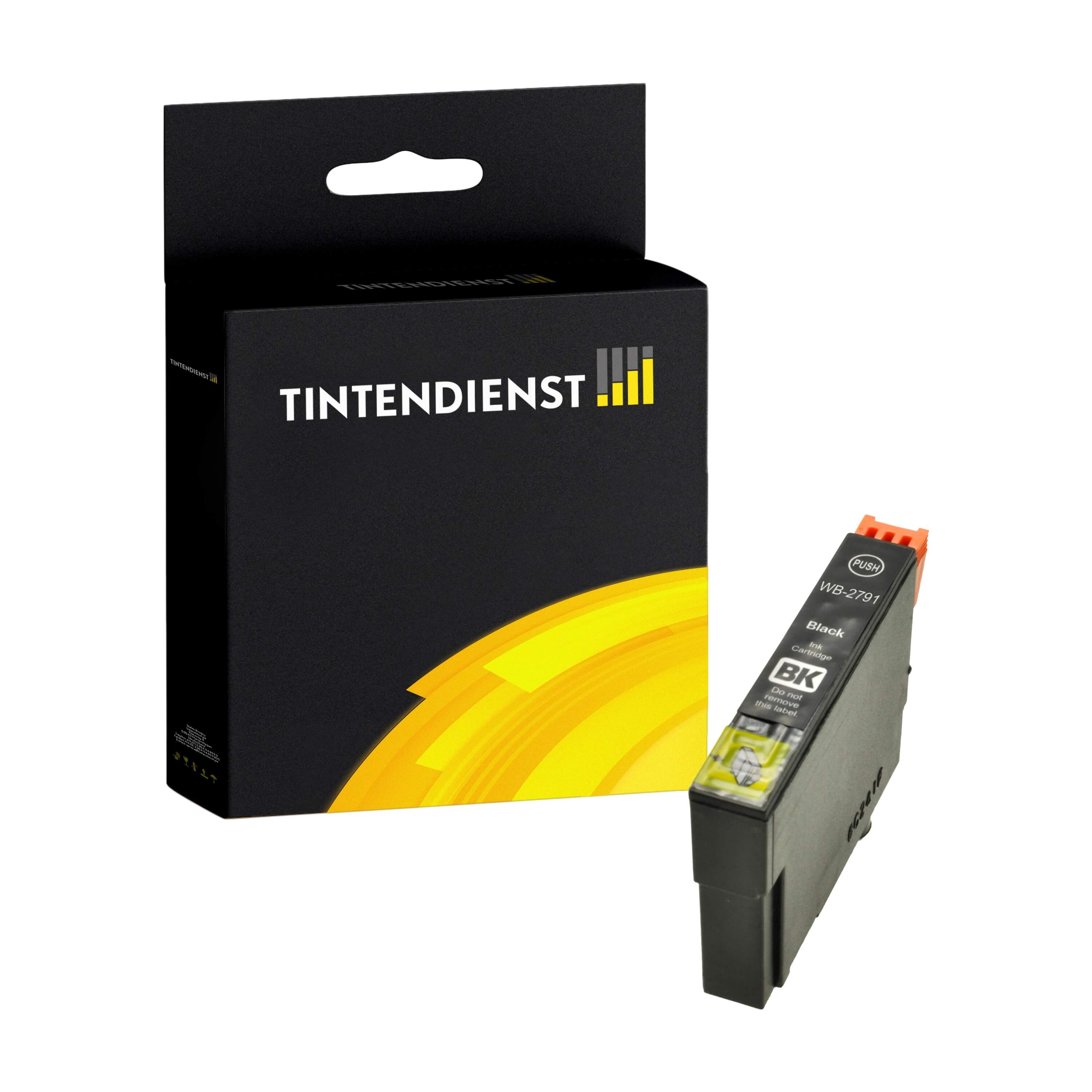 Druckerpatrone kompatibel für Epson Workforce WF-7620 DTWF (C13T27914010 / 27XXL) Schwarz 2XL