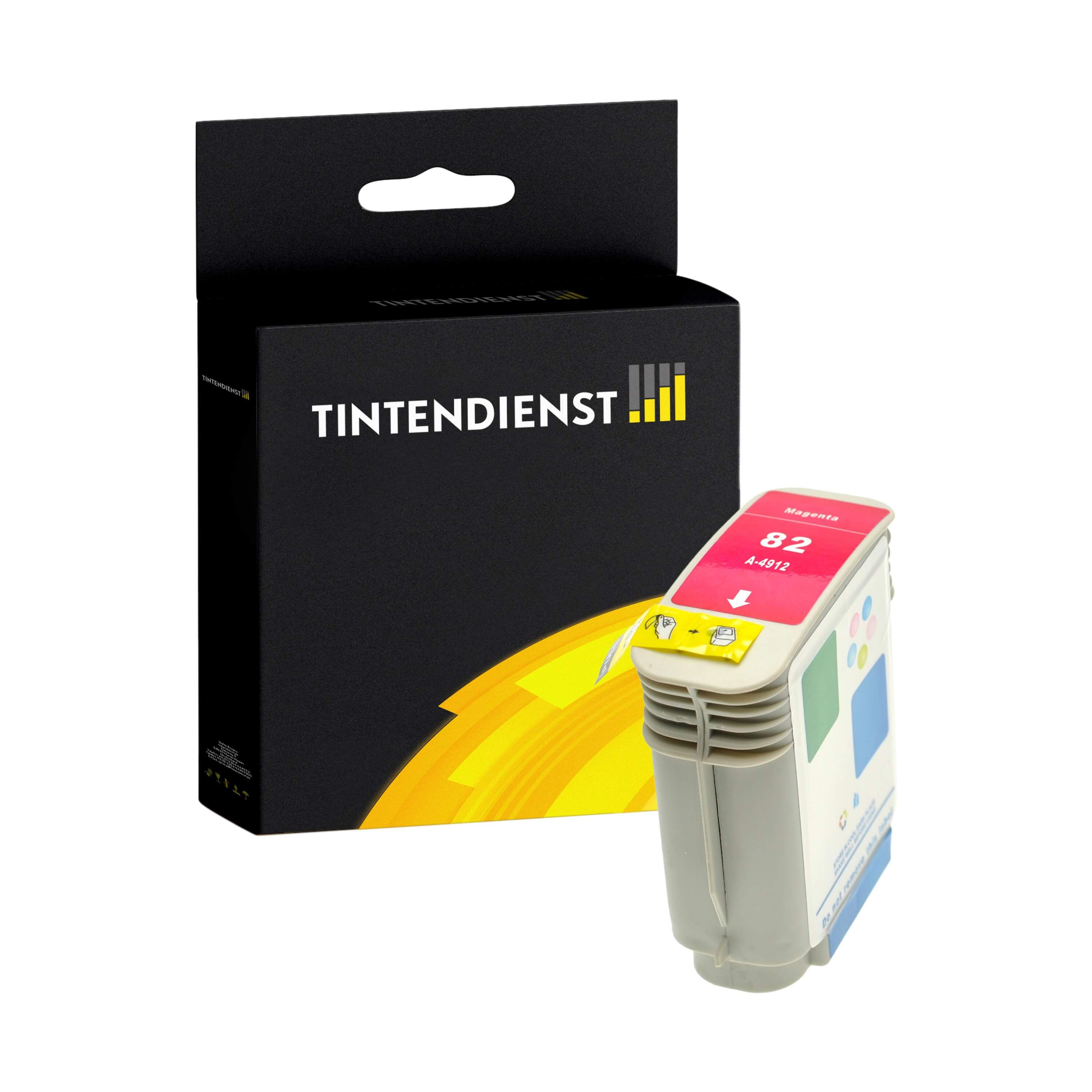 Druckerpatrone kompatibel für HP DesignJet 800 PS (C4912A / 82) Magenta