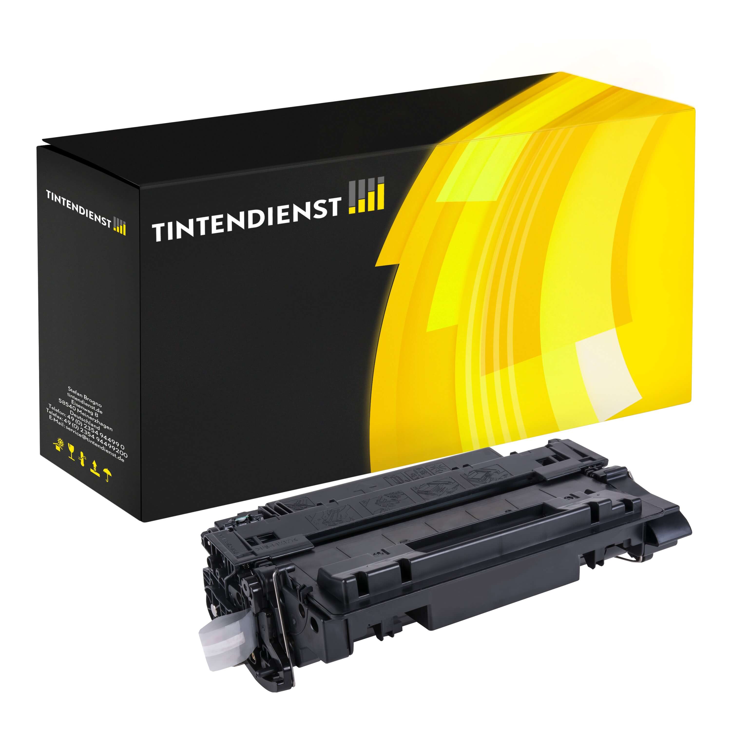 Toner kompatibel für HP LaserJet Pro M 520 Series (CE255A / 55A) Schwarz
