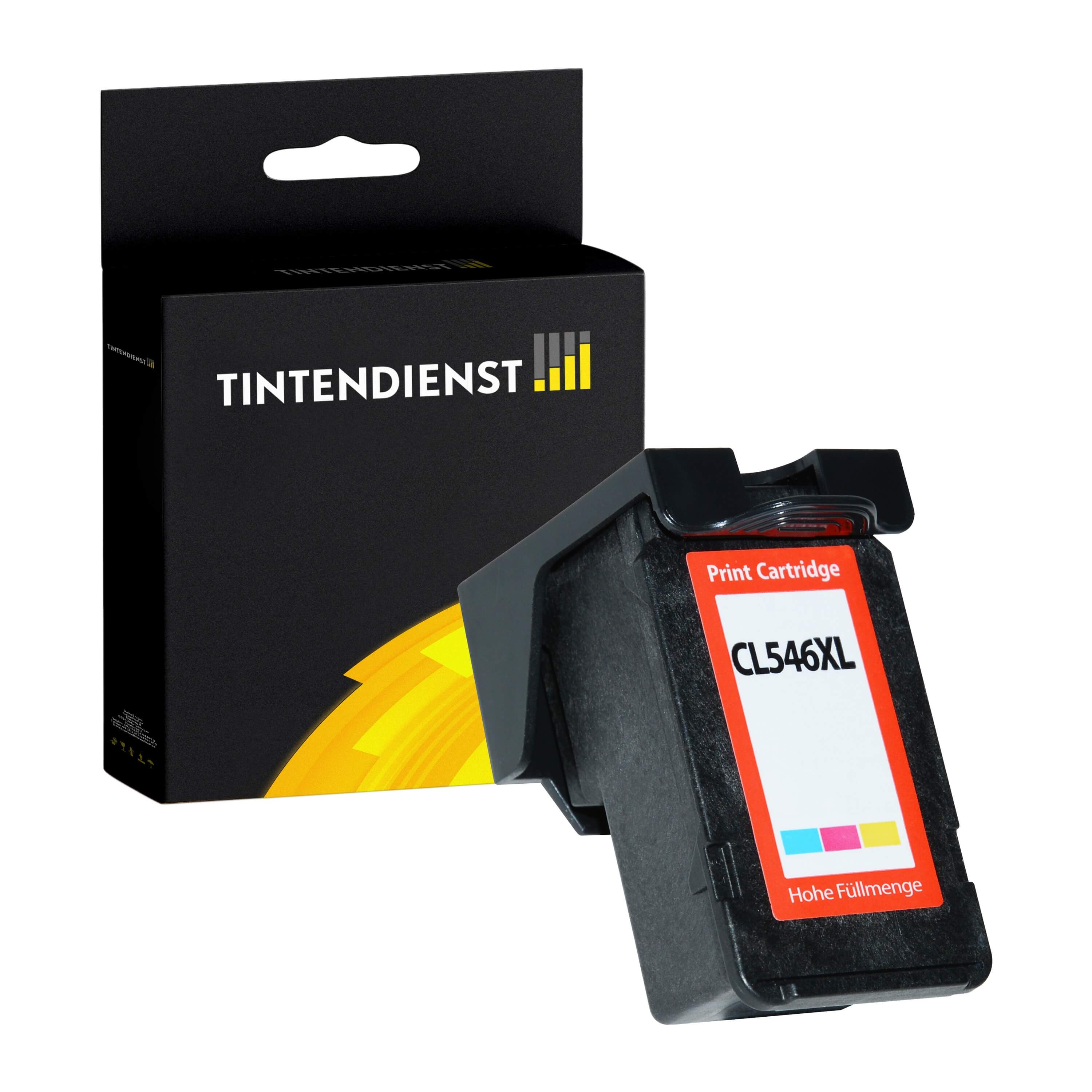 Druckerpatrone kompatibel für Canon Pixma TS 3450 Series (8288B001 / CL-546XL) Color