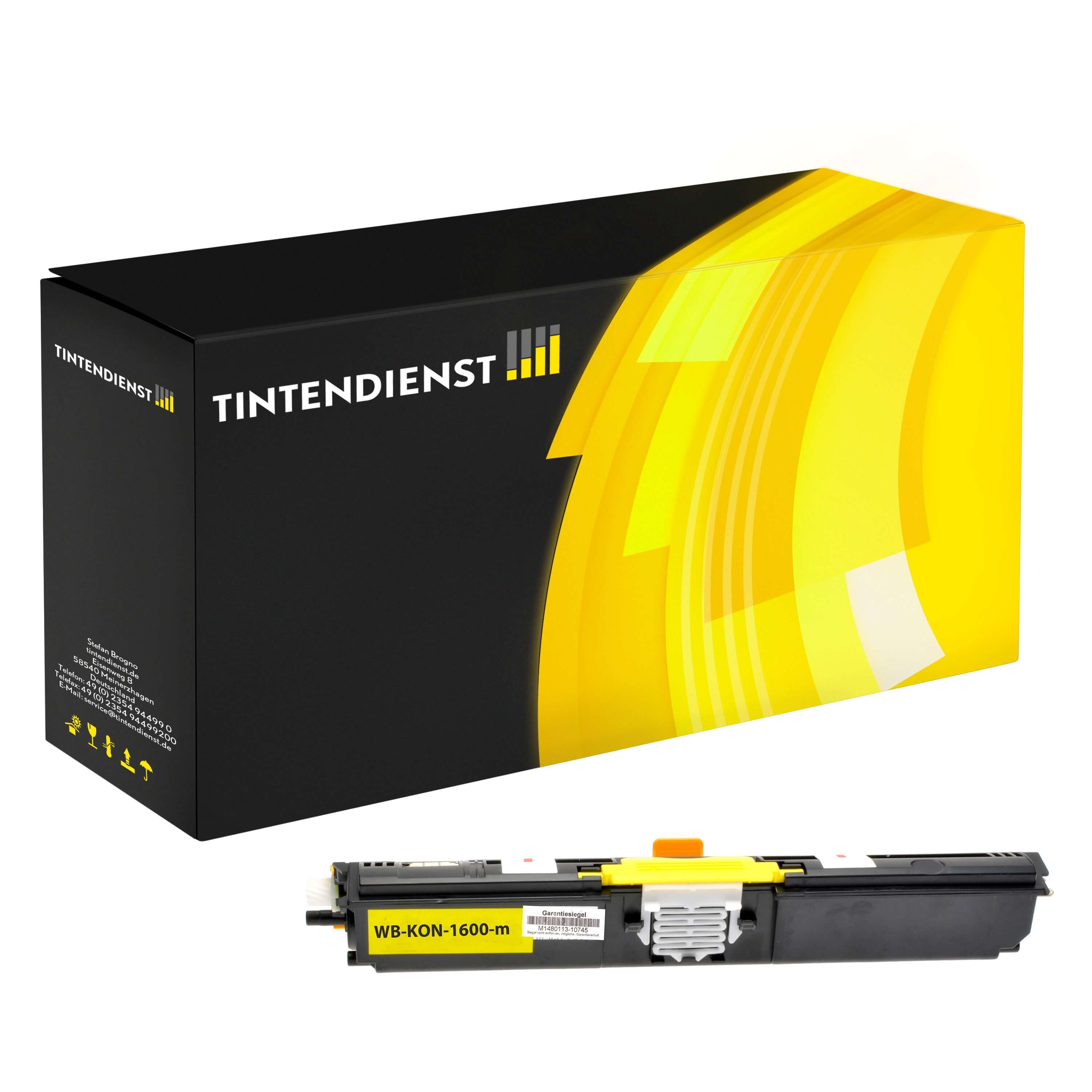 Toner kompatibel für Konica Minolta A0V306H Gelb