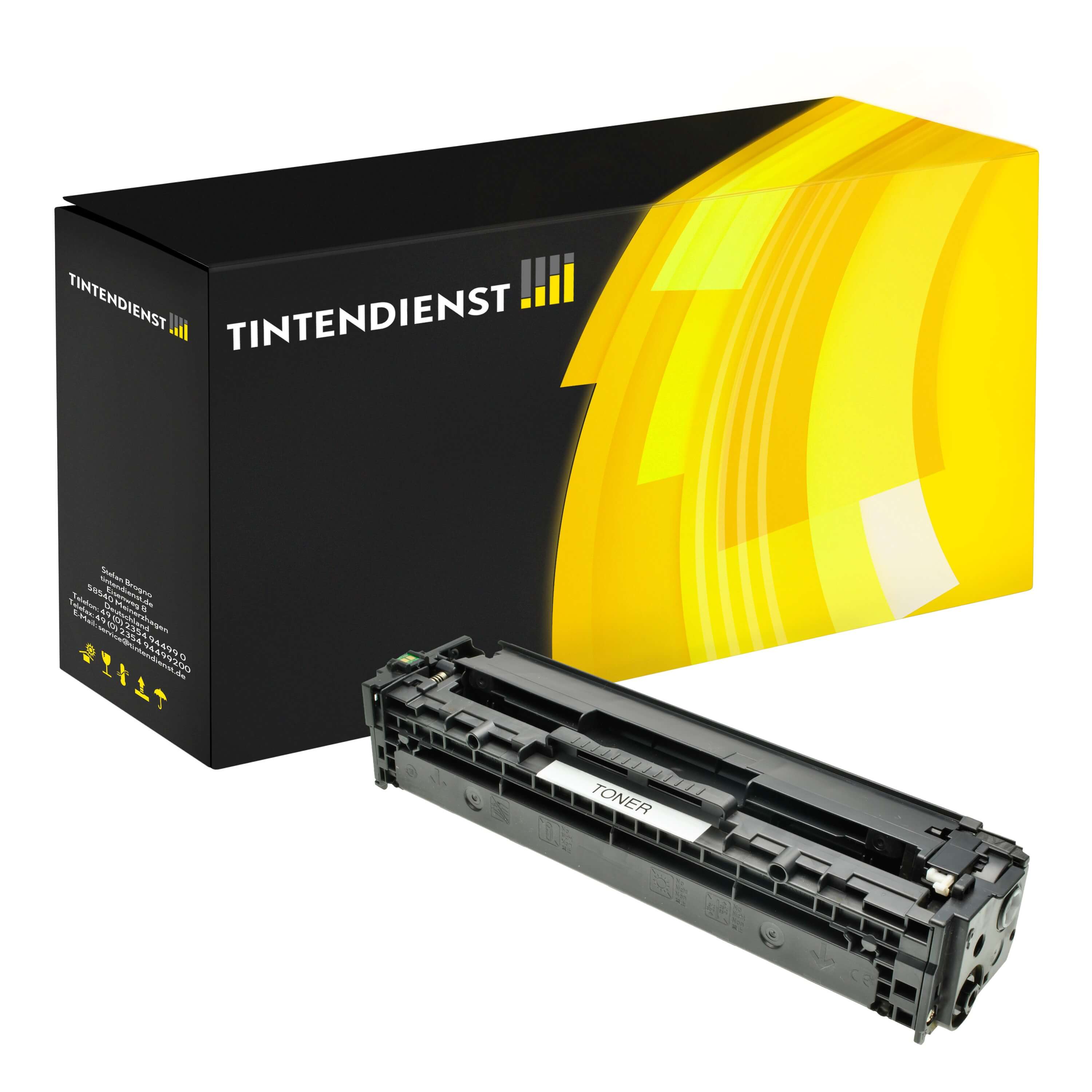 Toner kompatibel für HP Color LaserJet CM 1312 MFP (CB540A / 125A) Schwarz