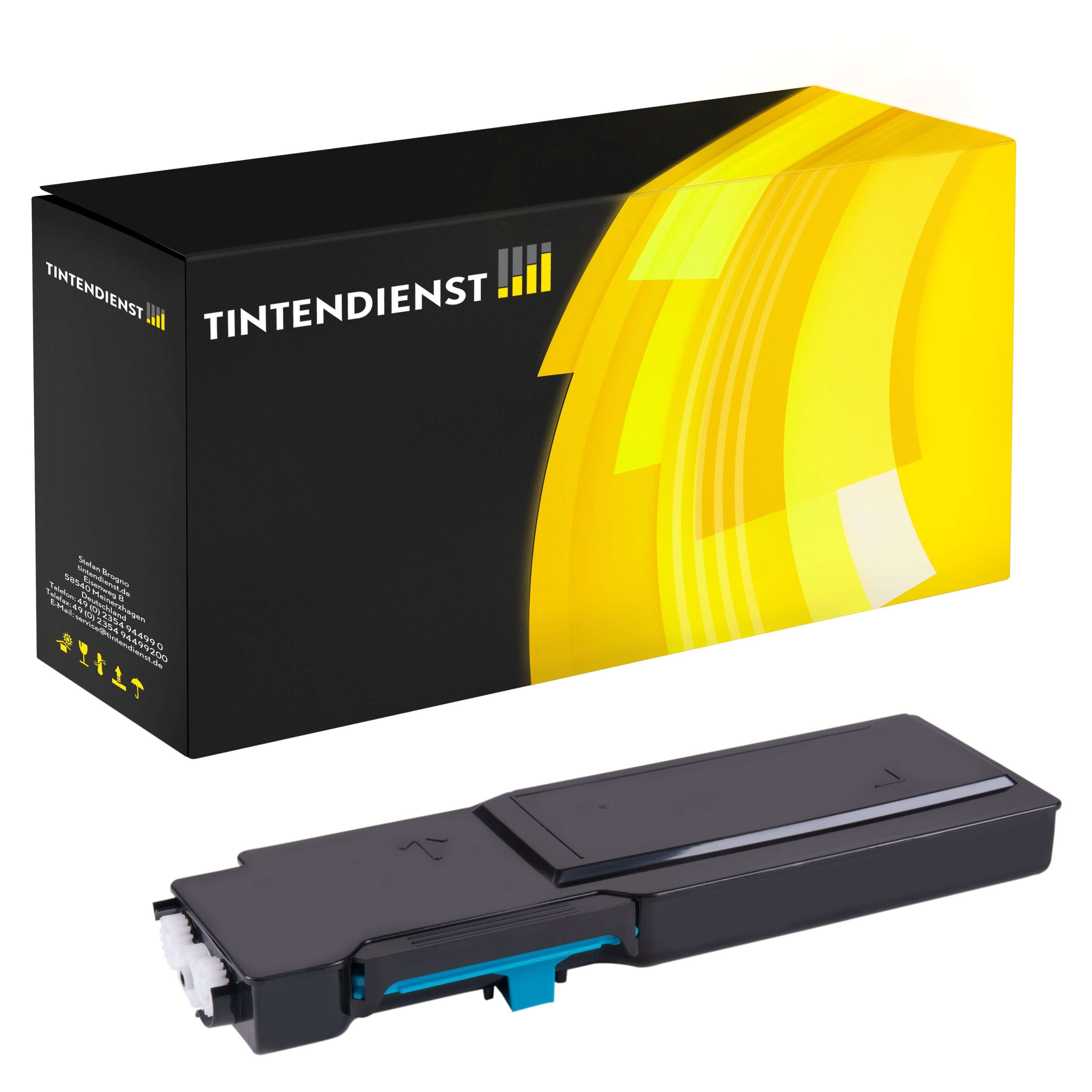 Toner kompatibel für Dell C 2600 Series (593-BBBN / TXM5D) Cyan