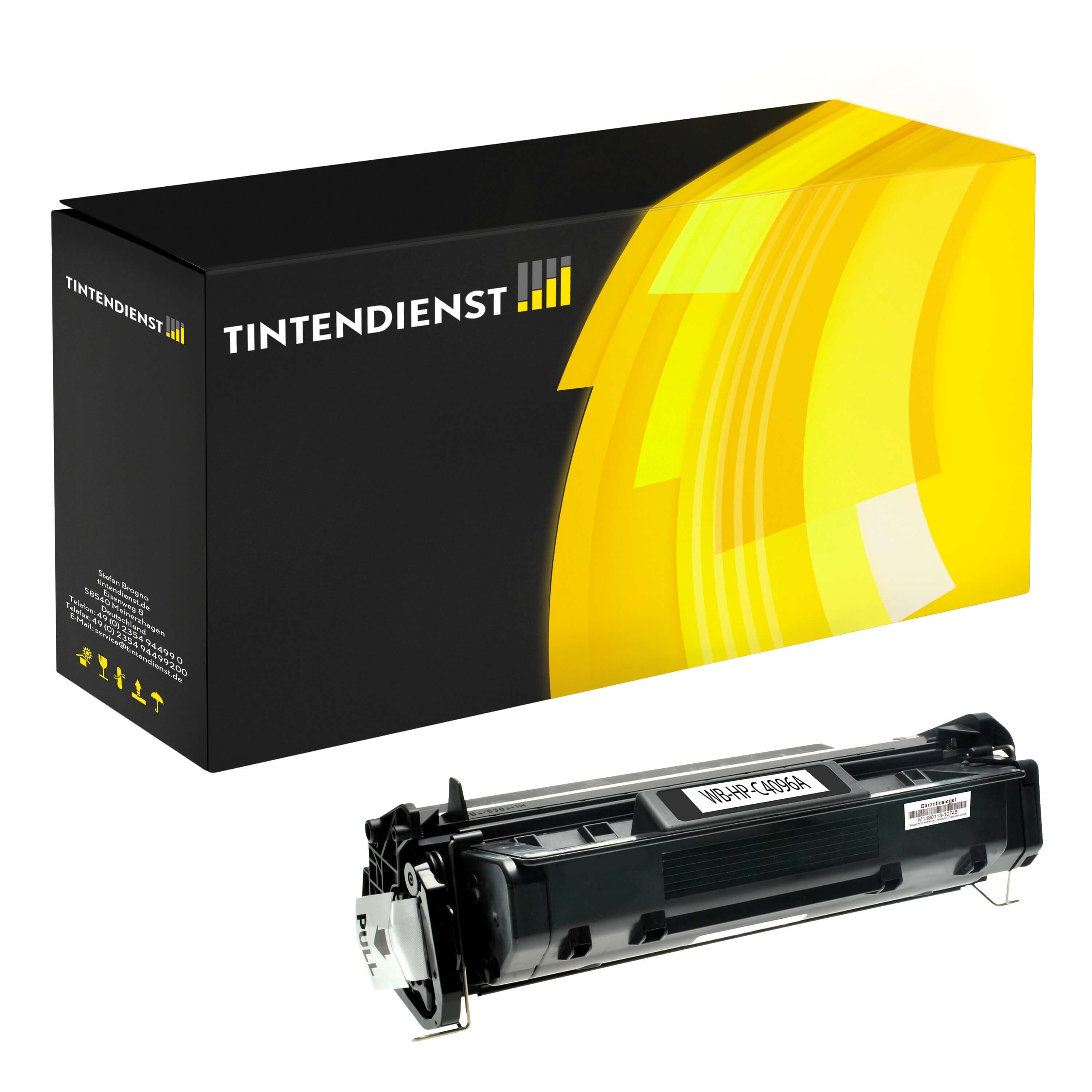 Toner kompatibel für HP LaserJet 2100 (C4096A / 96A) Schwarz XL