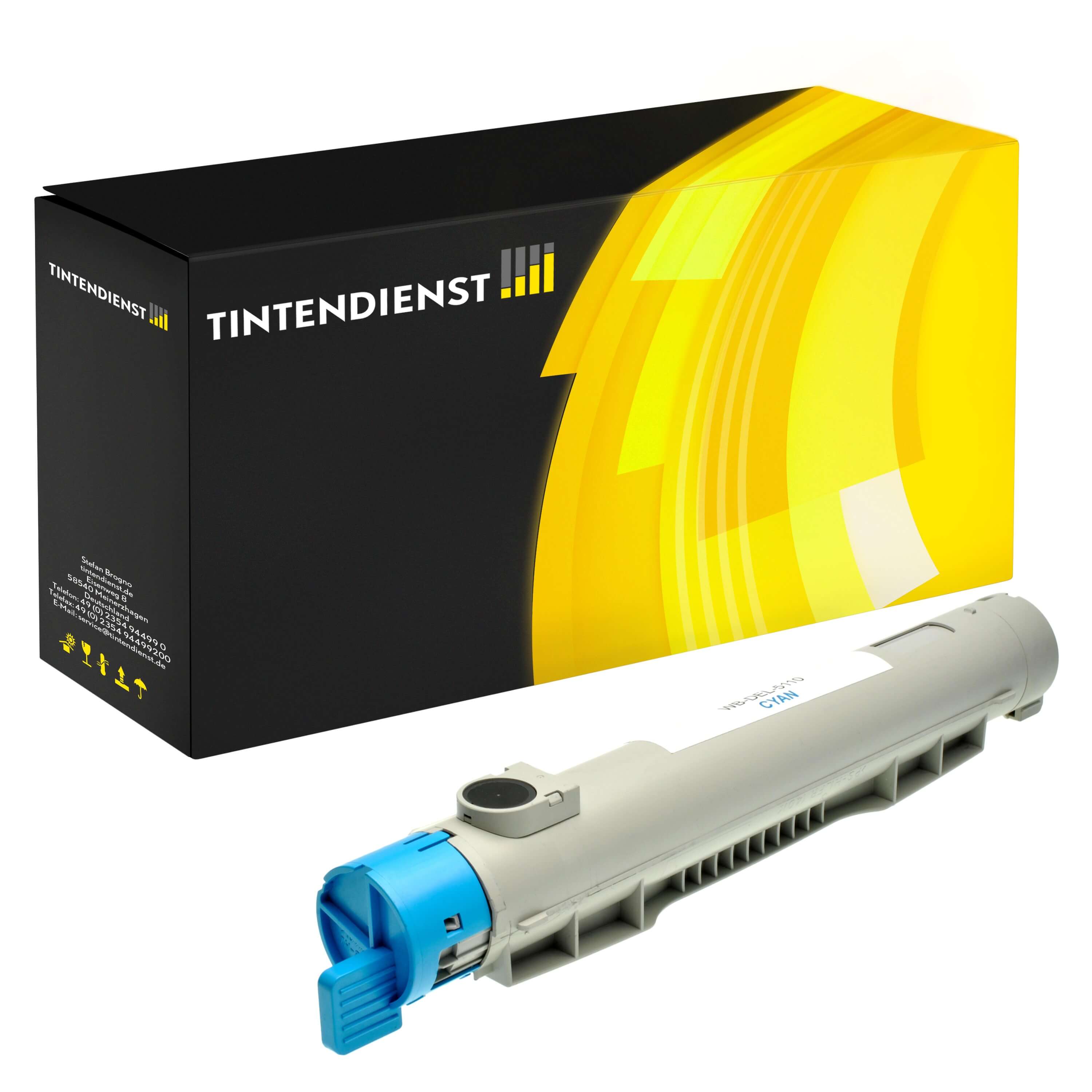 Toner kompatibel für Dell 593-10118 / GD907 Cyan