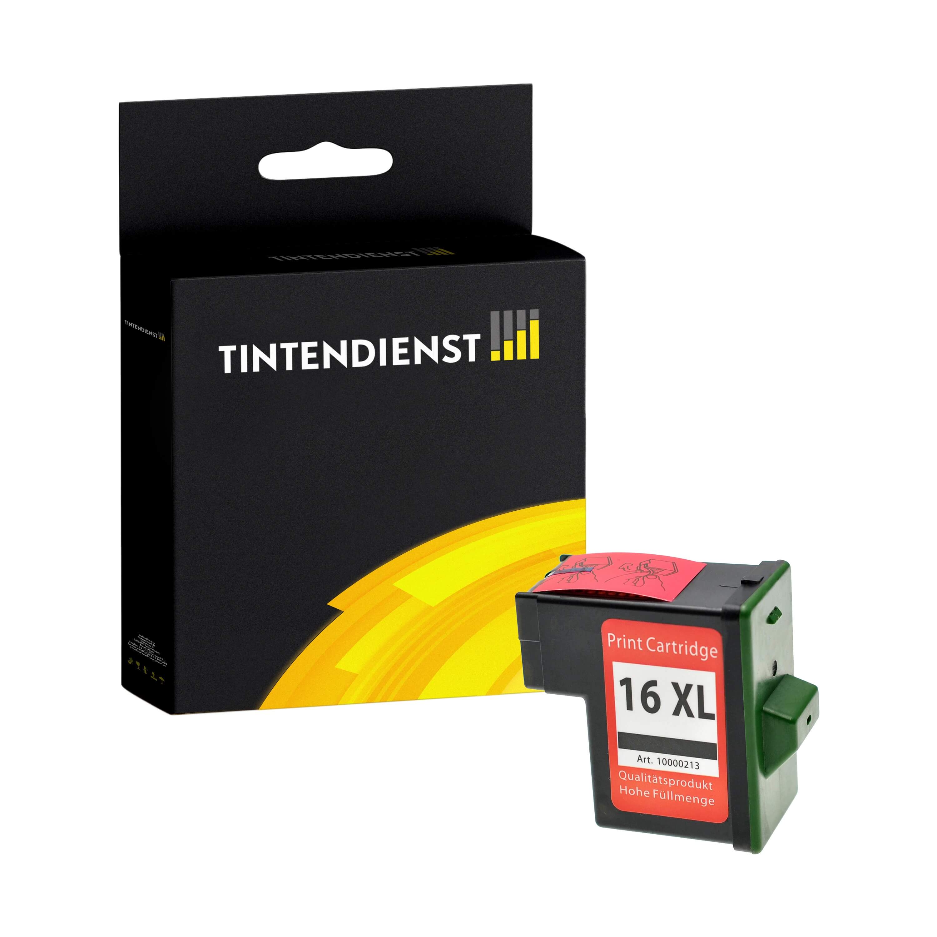 Druckerpatrone kompatibel für Lexmark Z 510 Series (10N0016E / 16) Schwarz