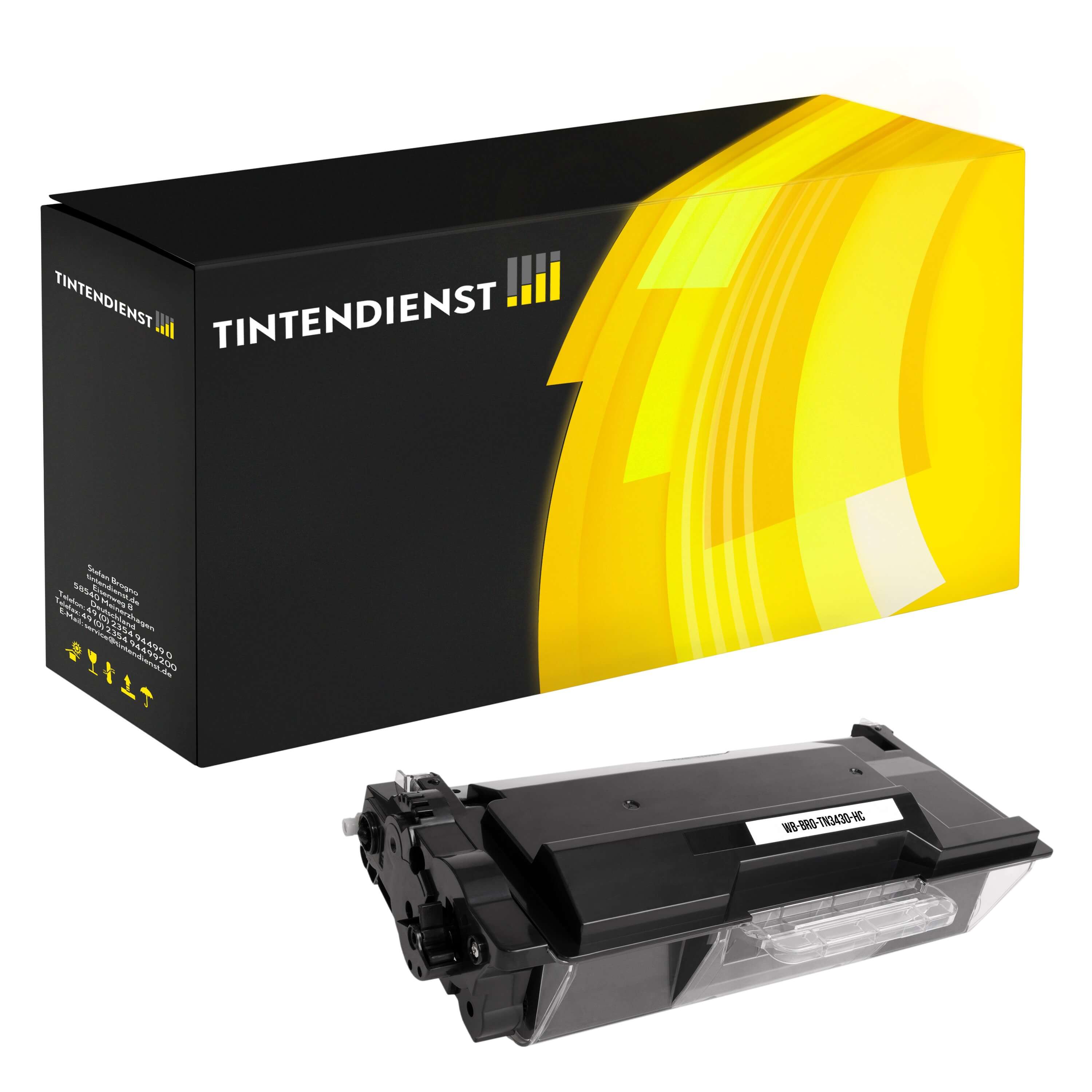 Toner kompatibel für Brother HL-L 6400 DWT (TN-3430) Schwarz