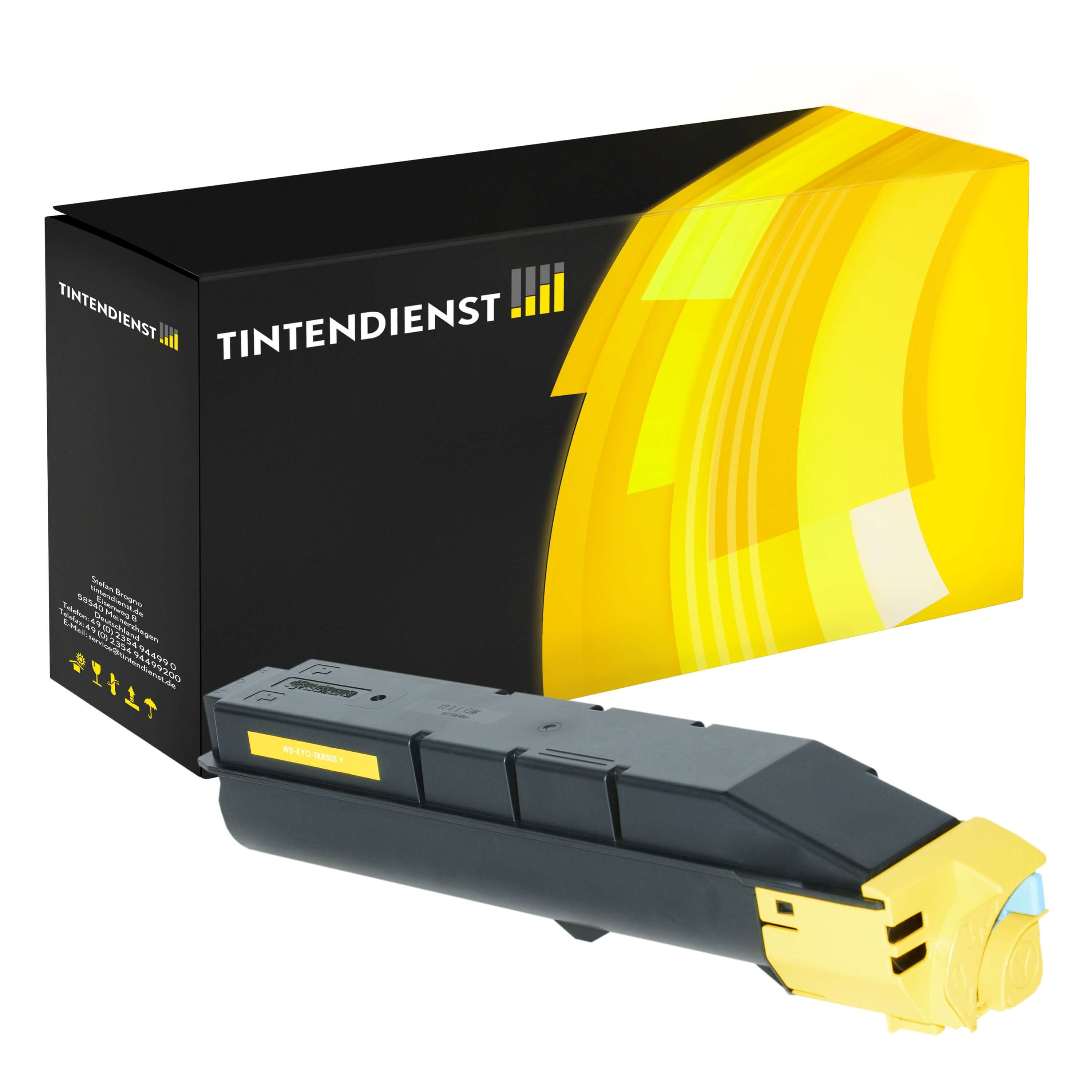 Toner kompatibel für Kyocera TK-8505Y / 1T02LCANL0 Gelb