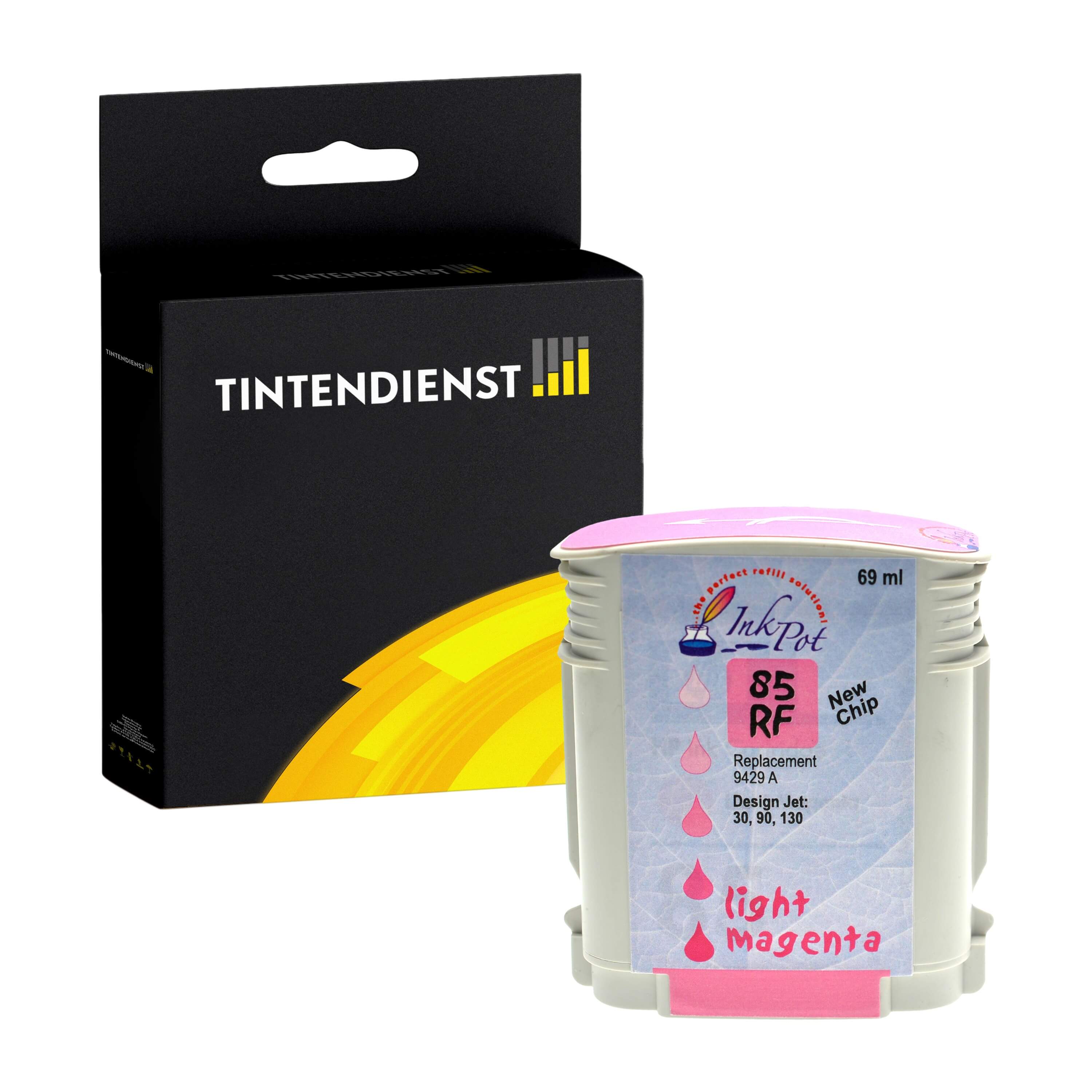 Druckerpatrone kompatibel für HP DesignJet 30 GP (C9429A / 85) Photo Magenta