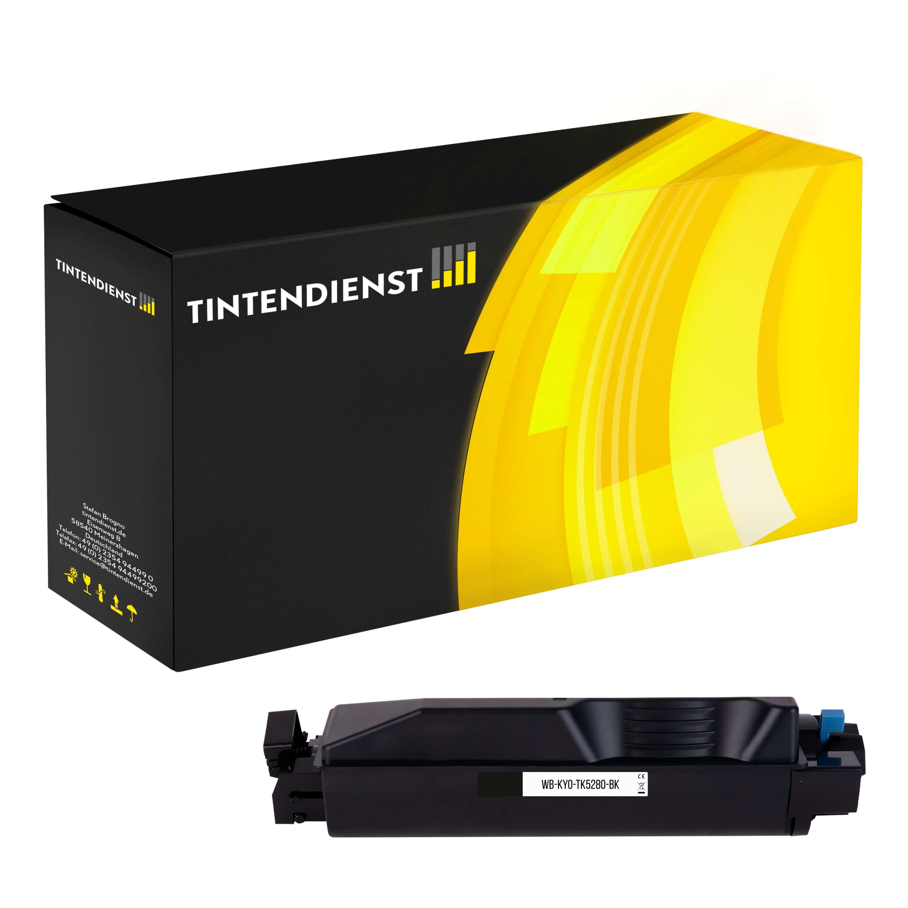 Toner kompatibel für Kyocera Ecosys M 6635 cidn (1T02TW0NL0 / TK-5280K) Schwarz