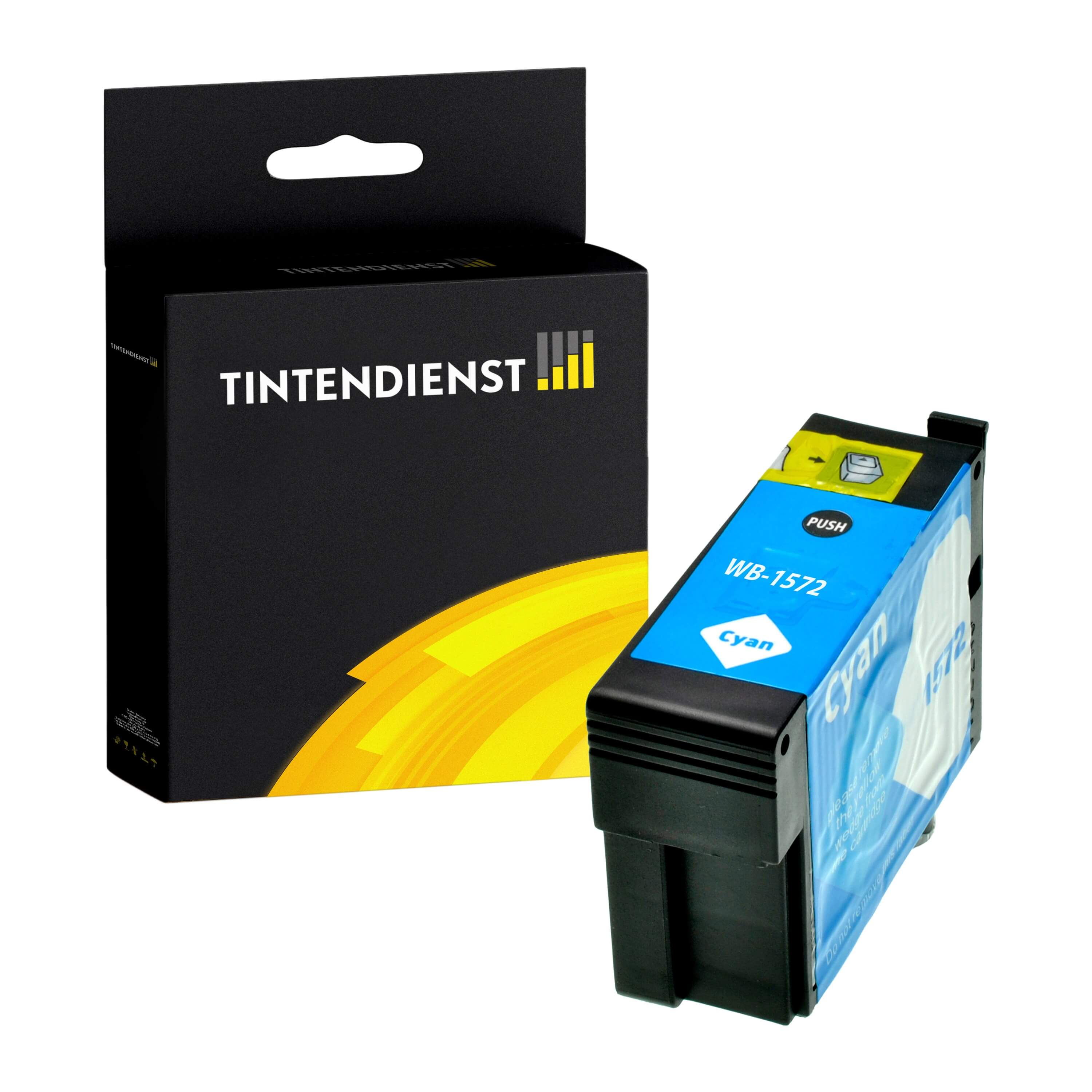 Druckerpatrone kompatibel für Epson C13T15724010 / T1572 Cyan