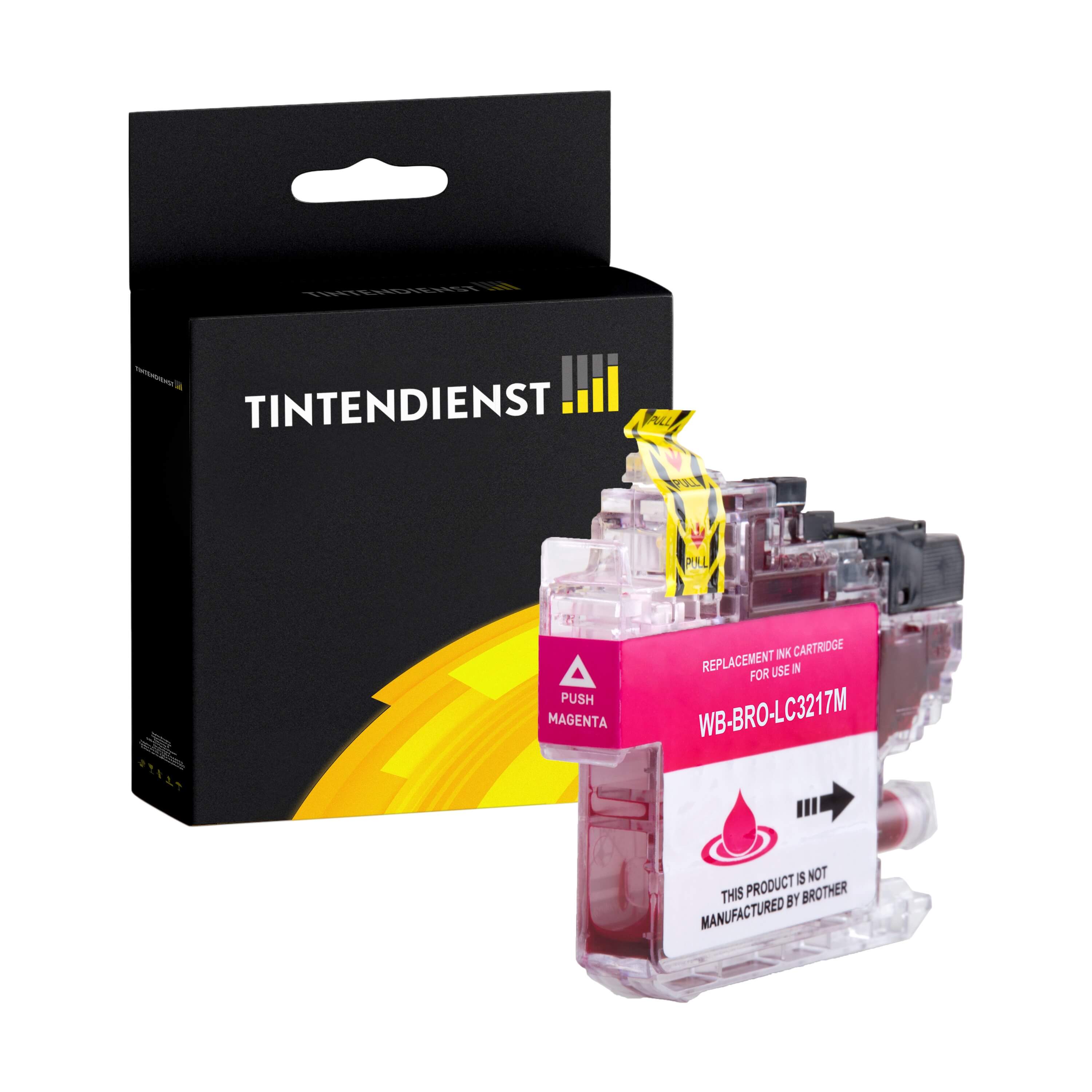 Druckerpatrone kompatibel für Brother MFC-J 5330 DW XL (LC-3217M) Magenta