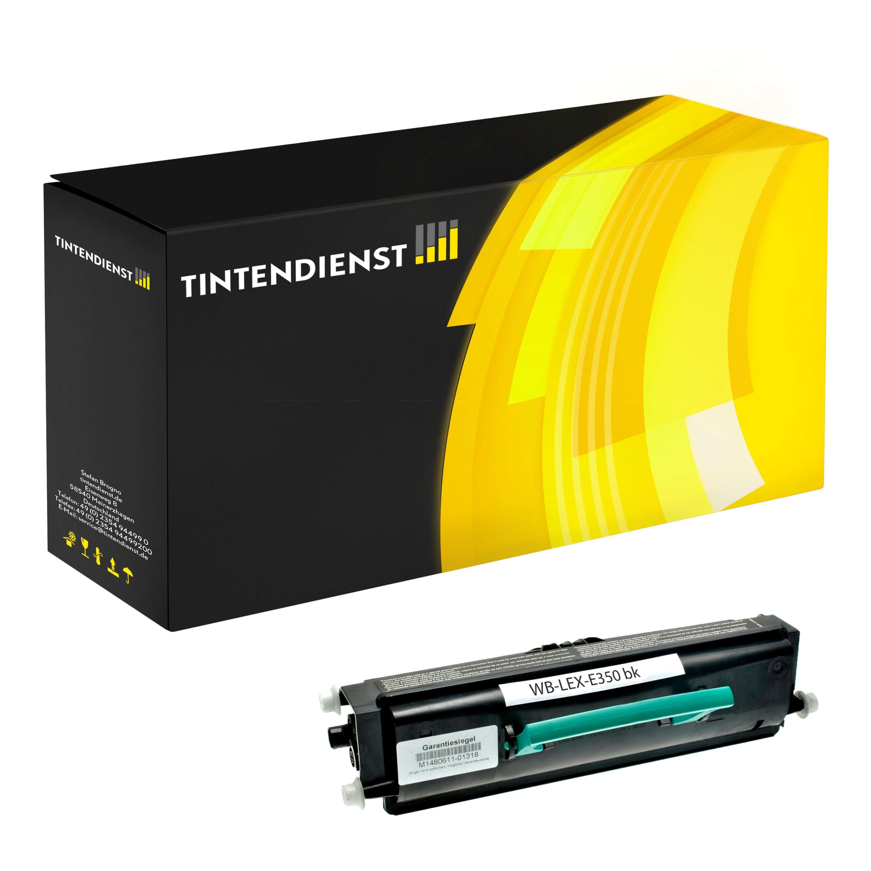 Toner kompatibel für Lexmark Optra E 350 DN (E352H21E) Schwarz