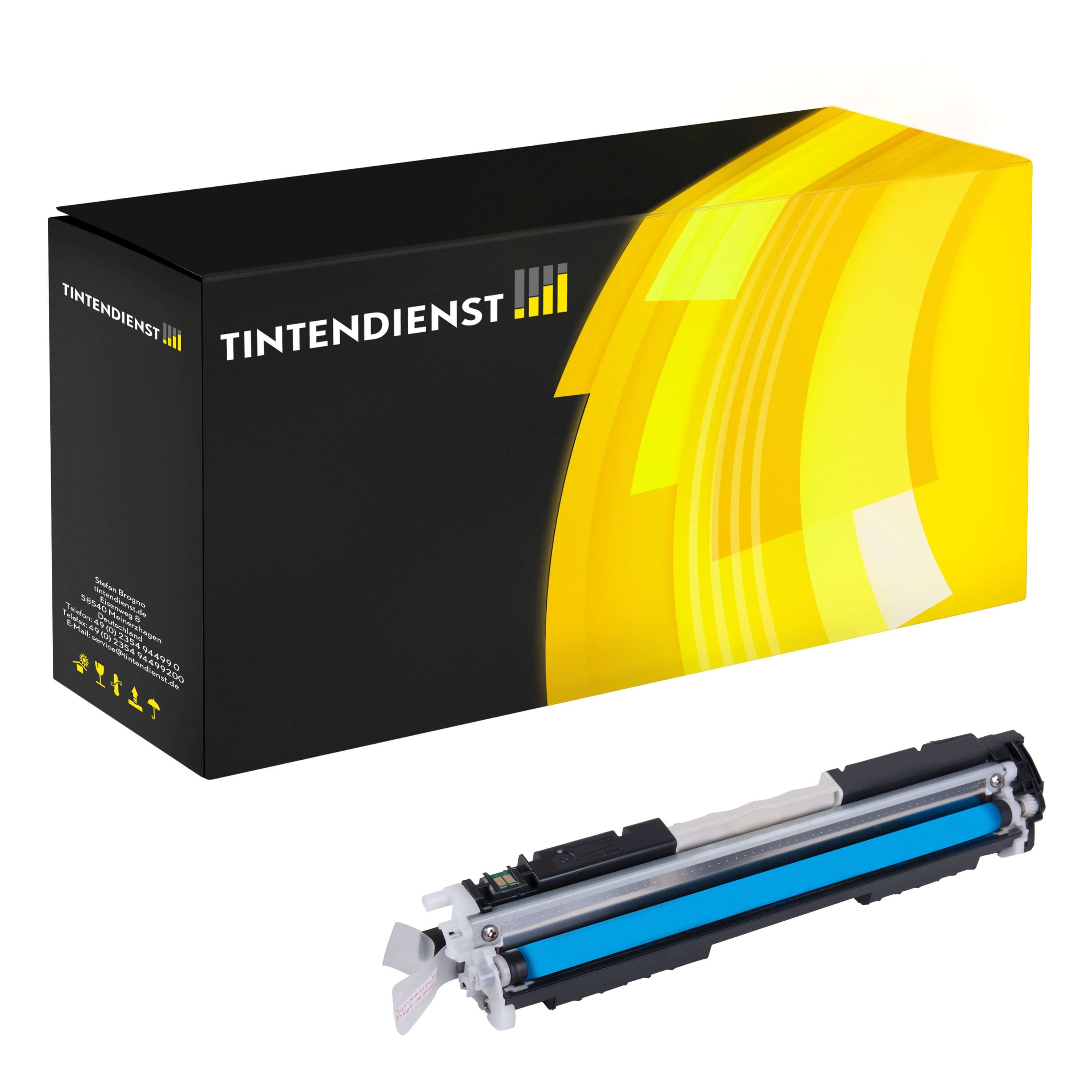 Toner kompatibel für HP LaserJet Pro 100 Color MFP M 175 e (CE311A / 126A) Cyan
