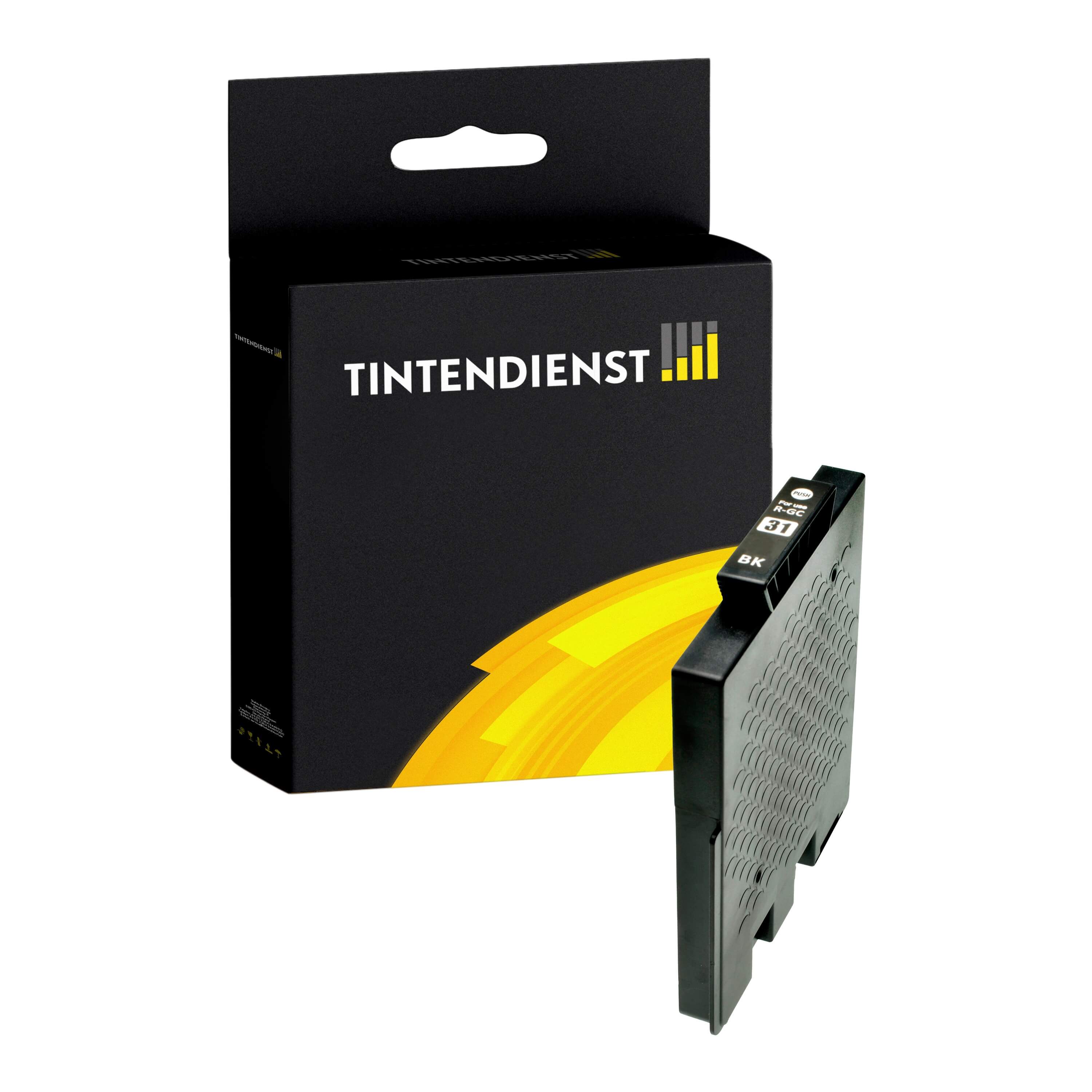 Druckerpatrone kompatibel für Ricoh Aficio GX e 3300 (405688 / GC-31K) Schwarz