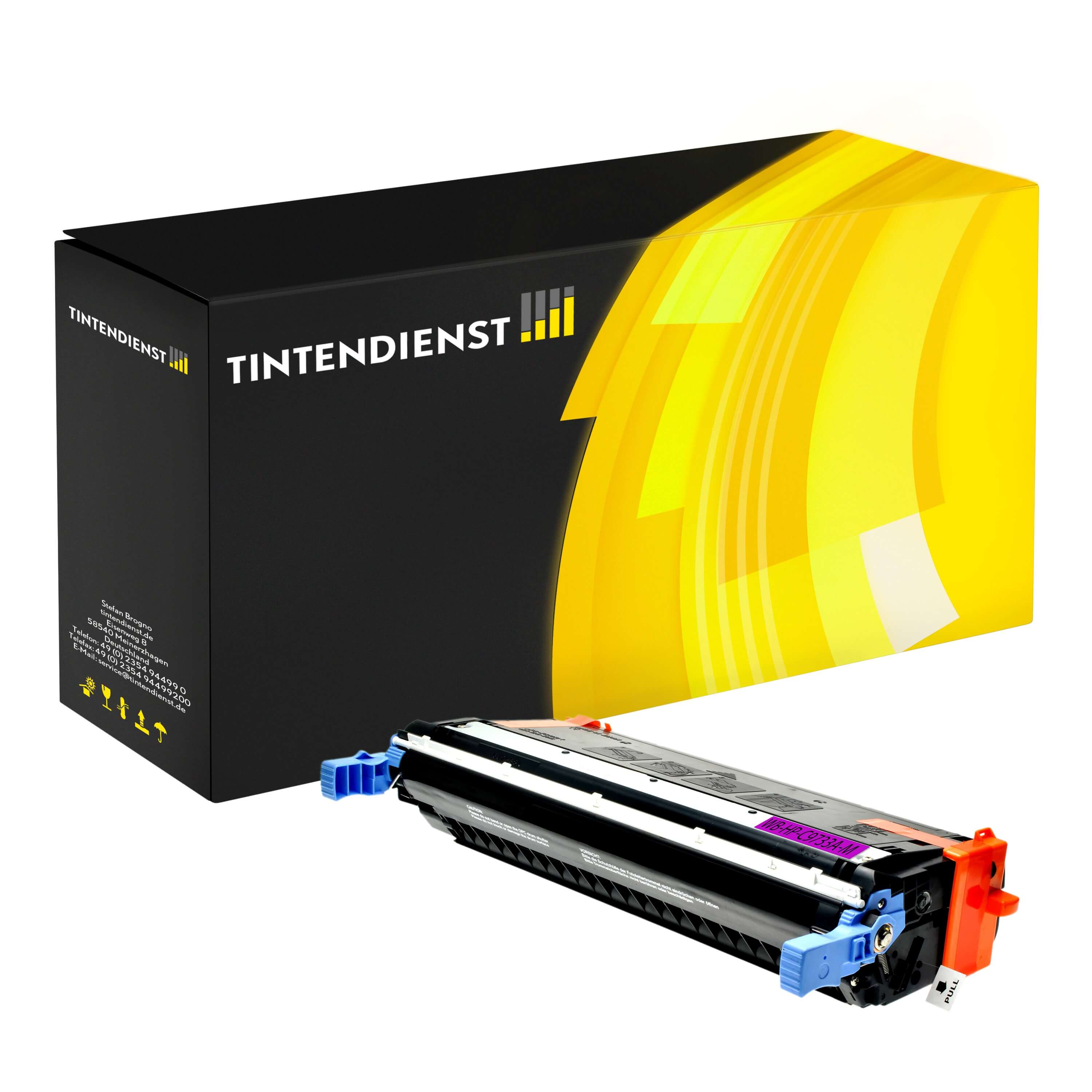 Toner kompatibel für HP Color LaserJet 5500 (C9733A / 645A) Magenta